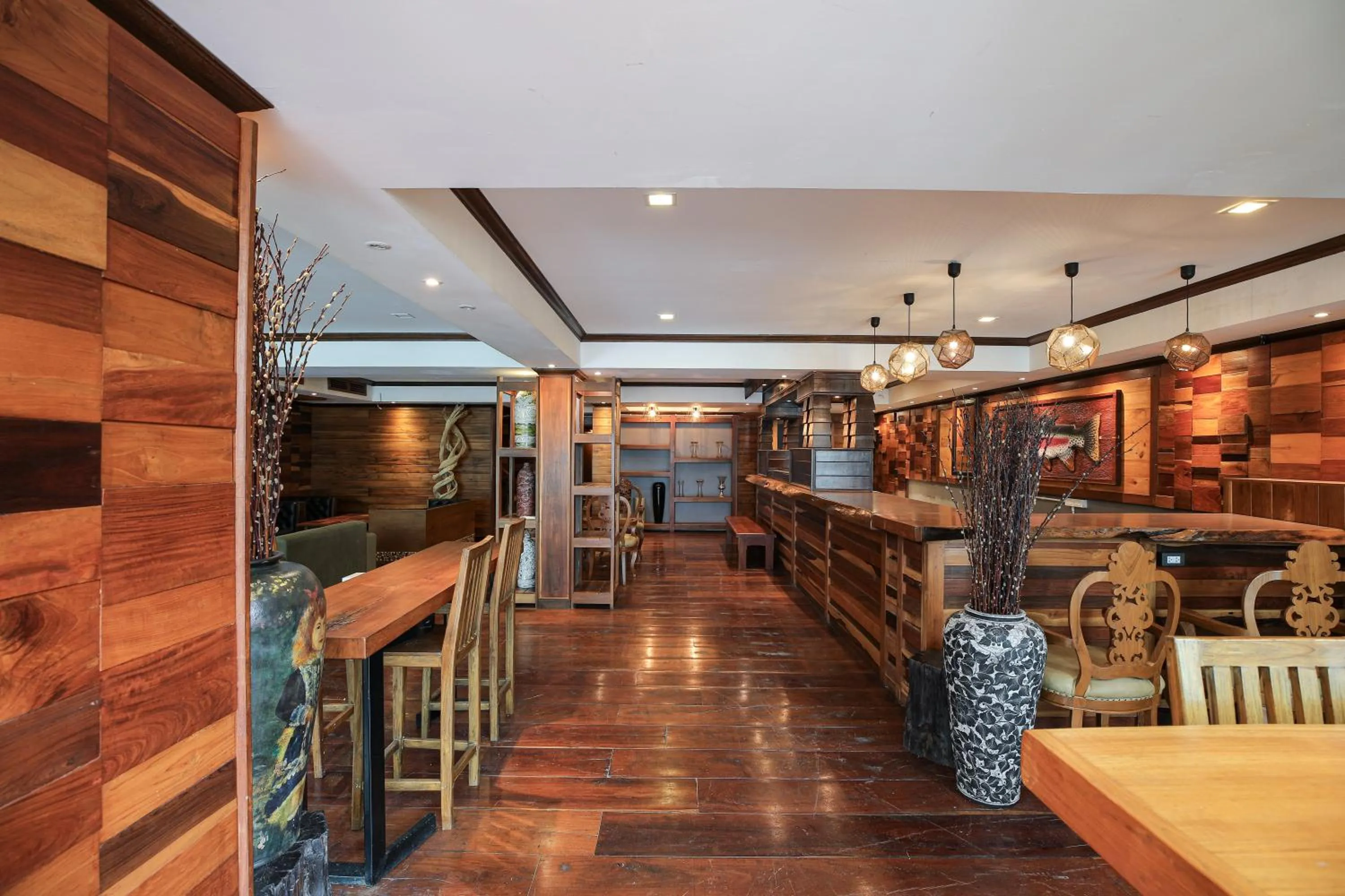 Seating area in Arbor's house