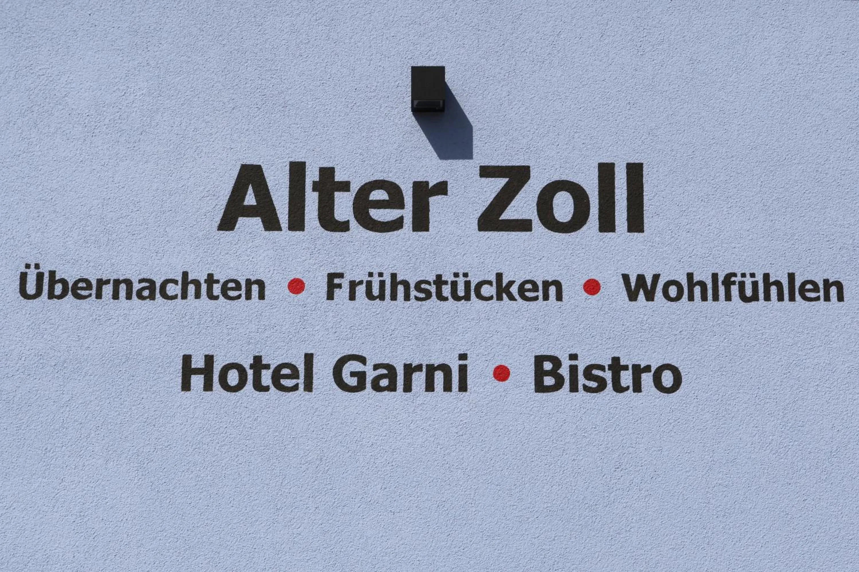 Property logo or sign in Hotel Alter Zoll