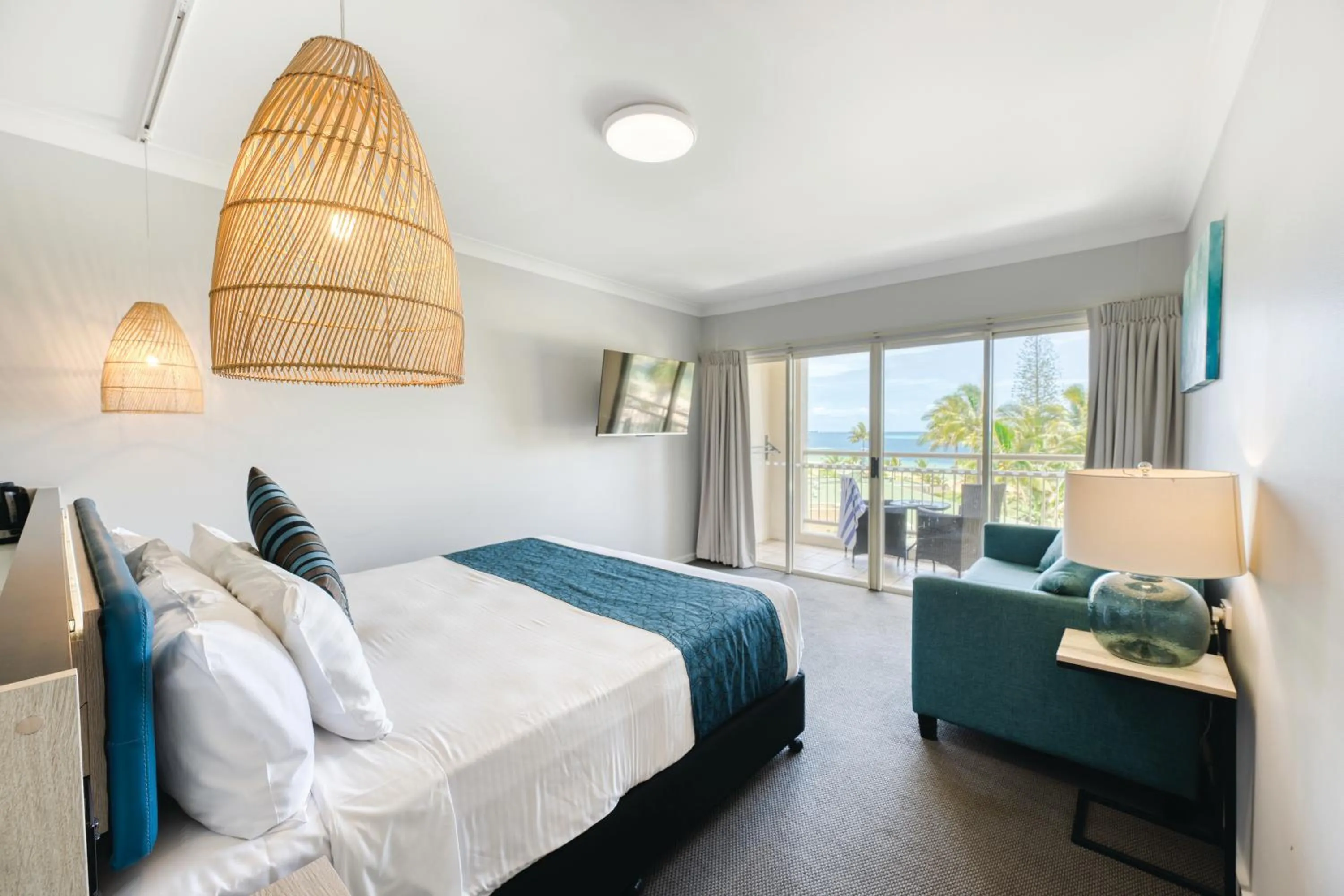 Bed in Tangalooma Island Resort