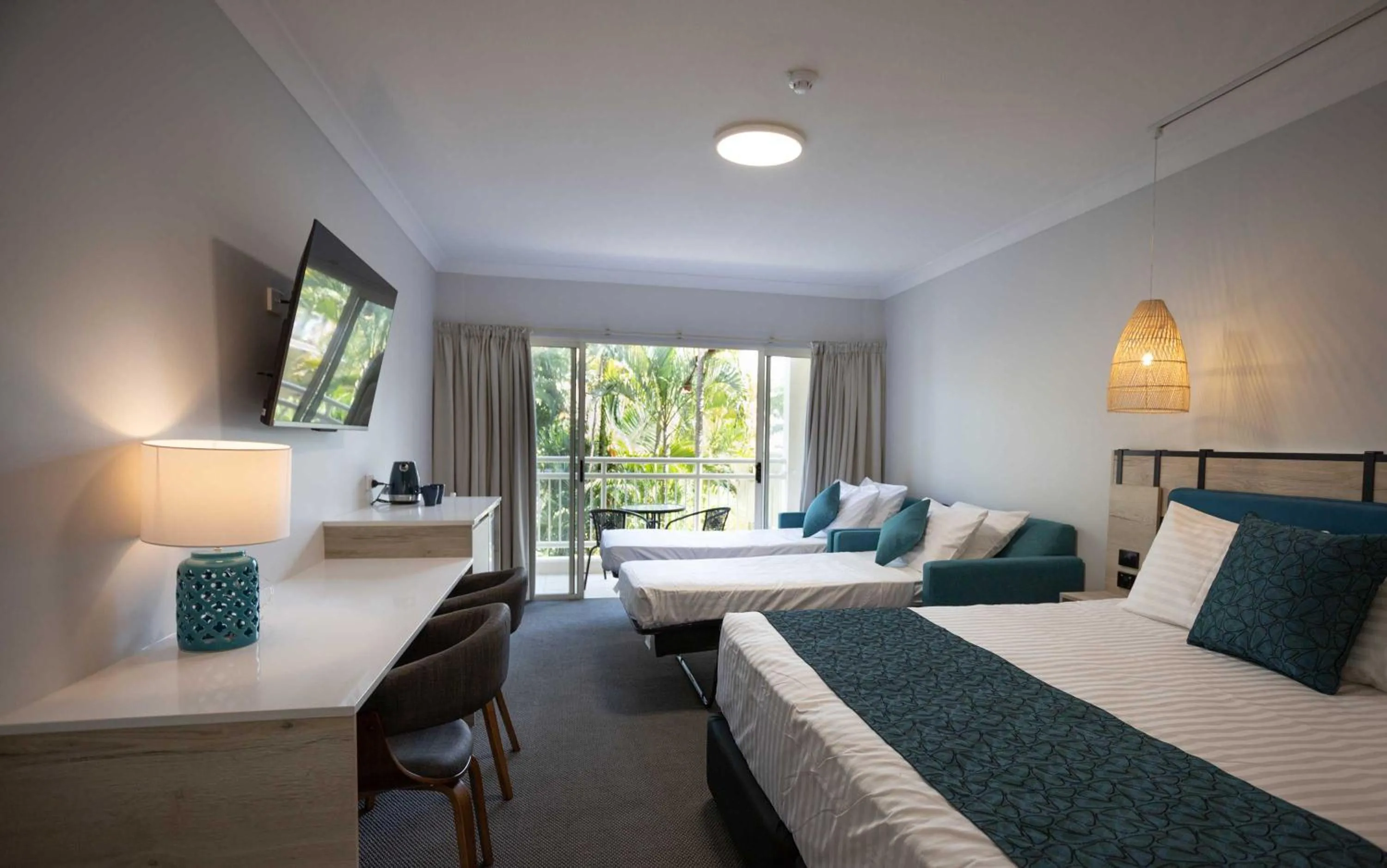 Bed in Tangalooma Island Resort