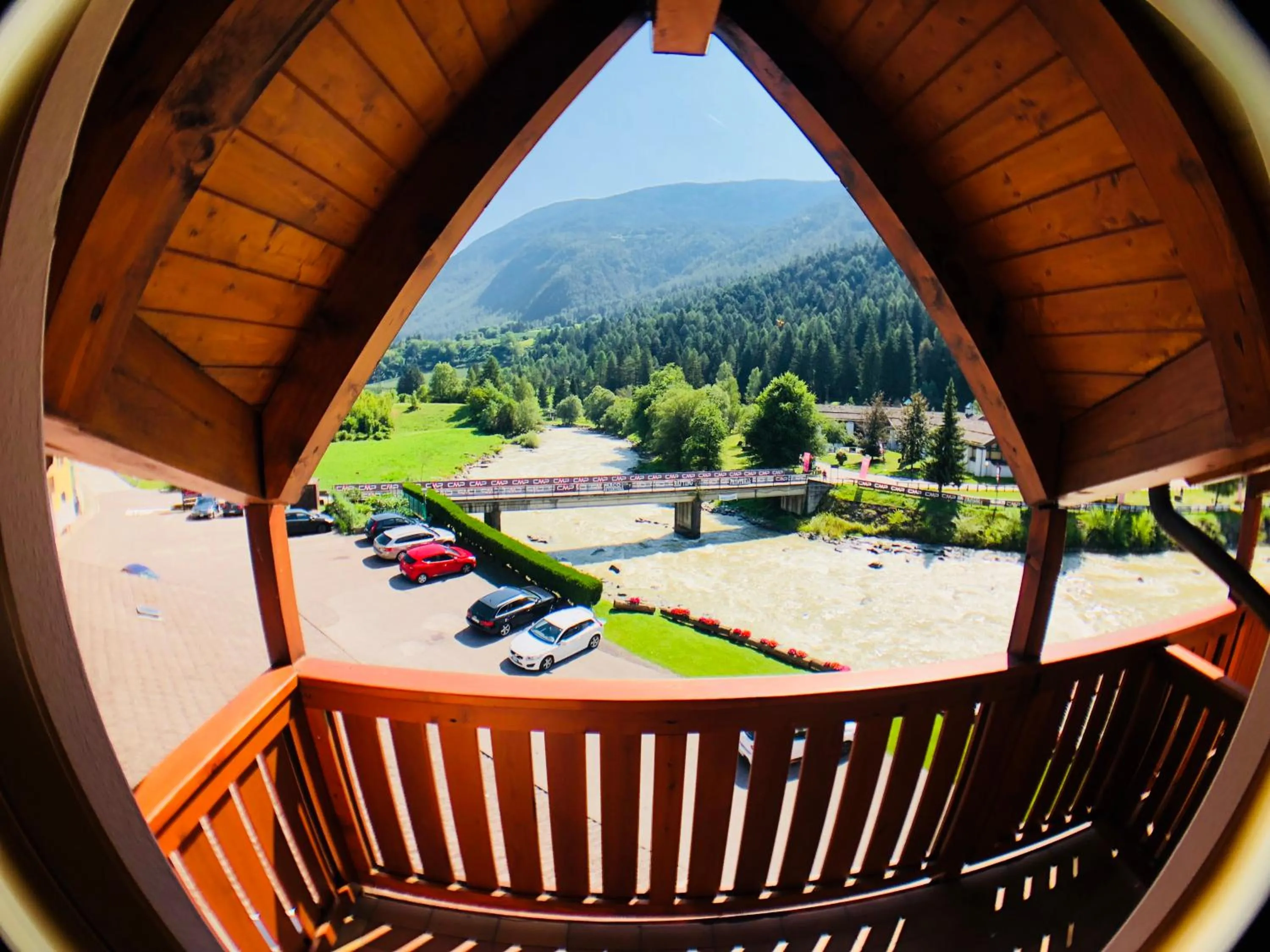 Balcony/Terrace in Hotel Laste'