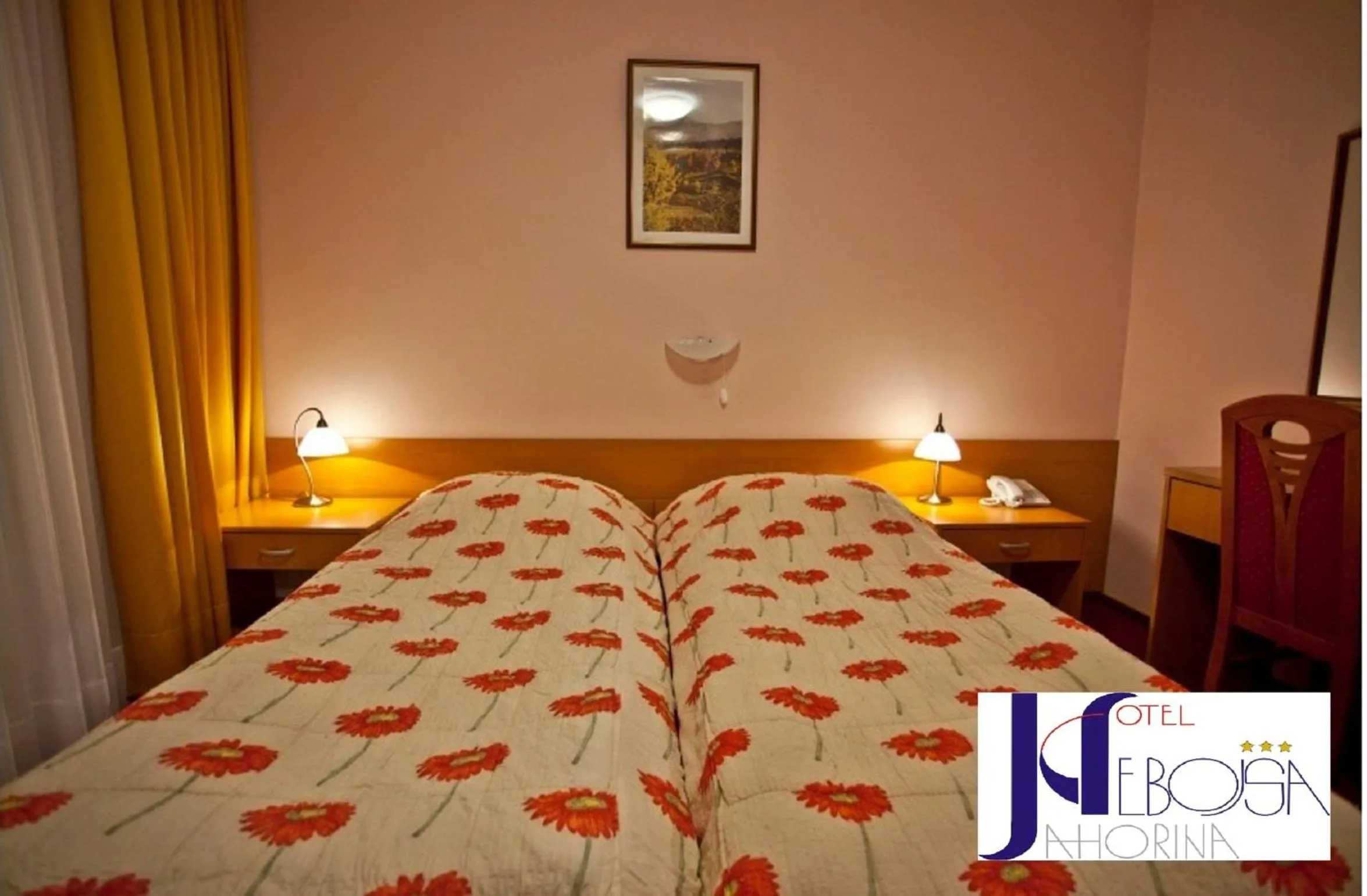 Bed in Hotel Nebojša Jahorina