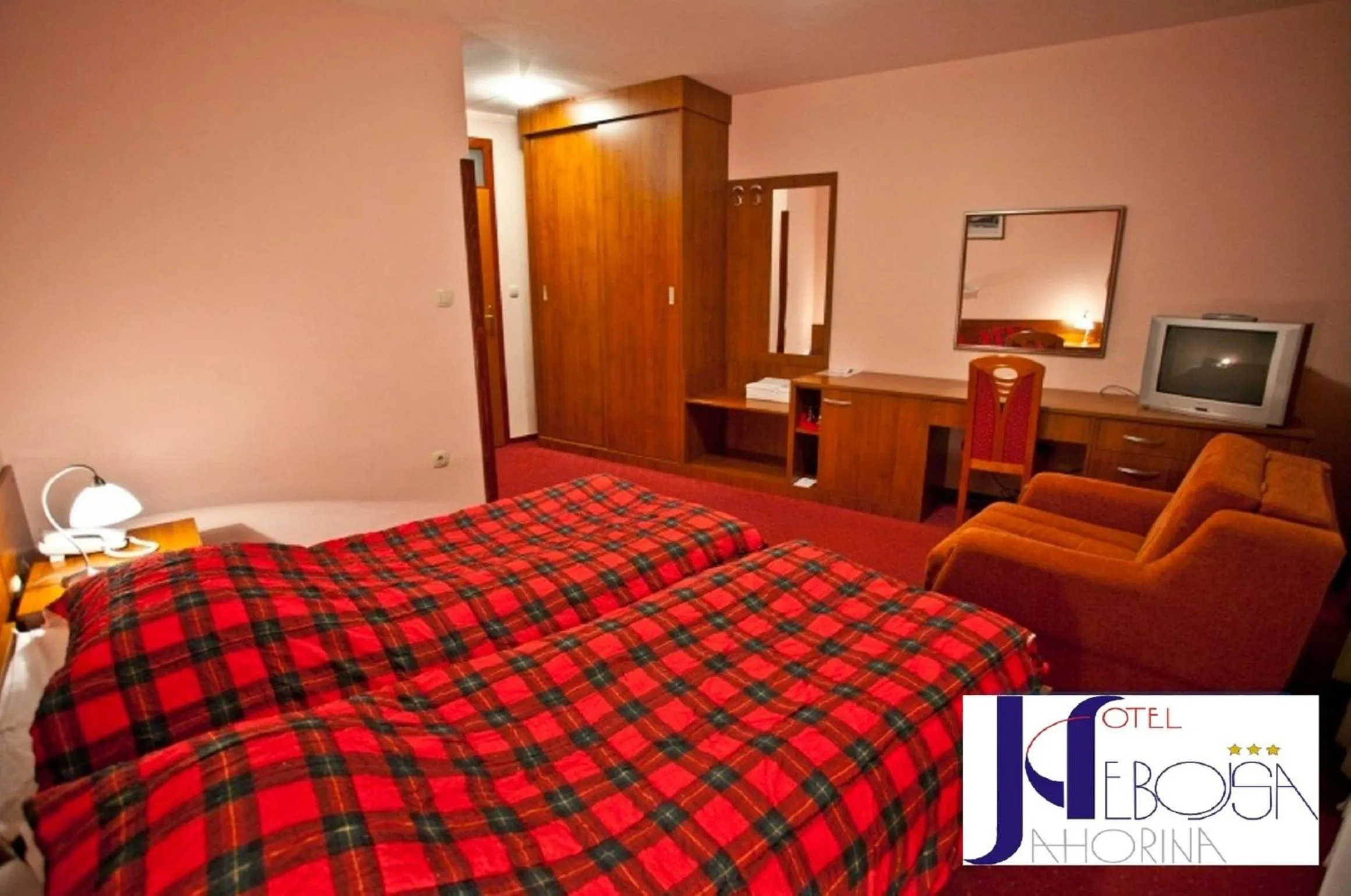 Bed in Hotel Nebojša Jahorina