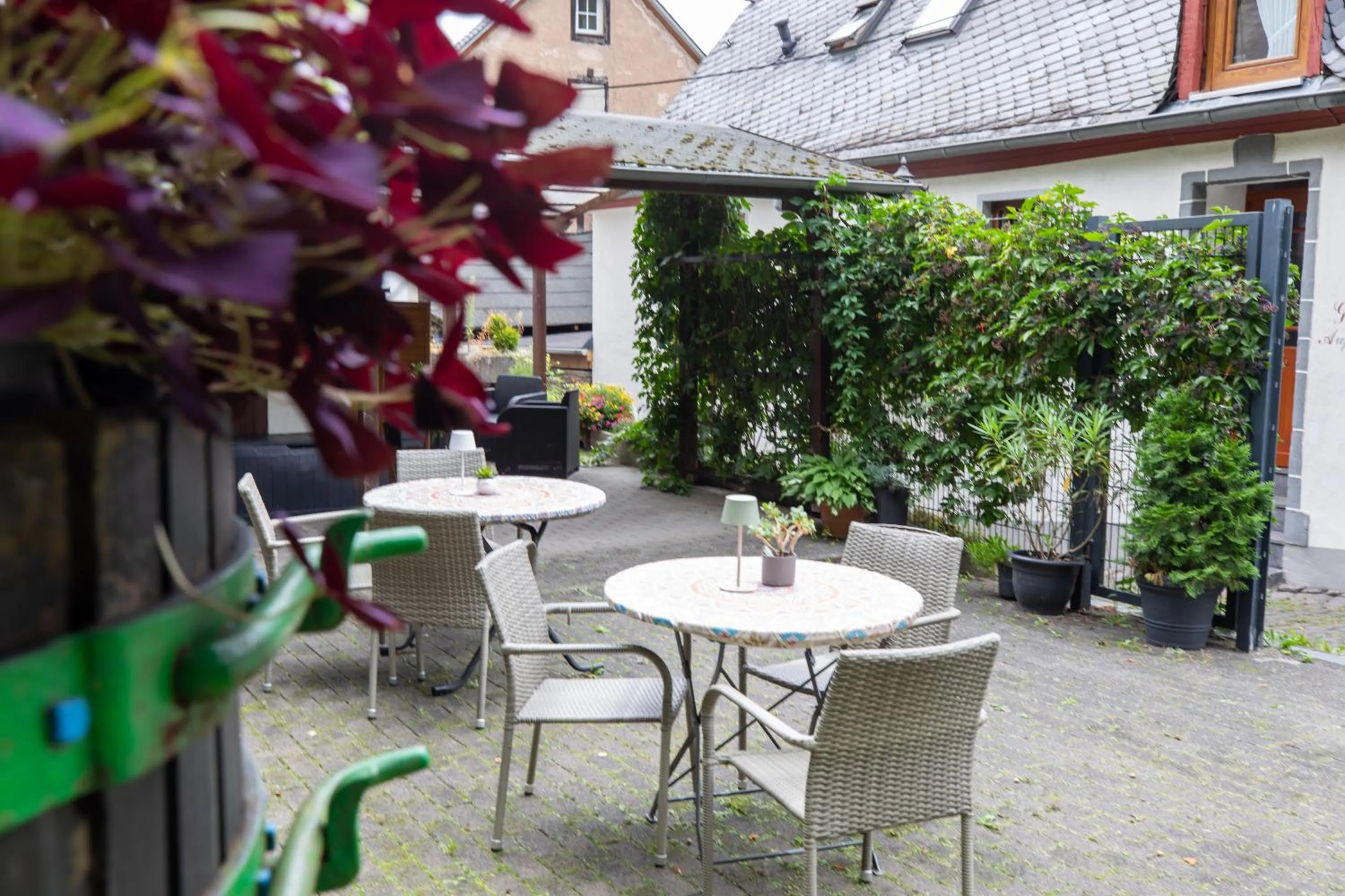 Patio in Hotel Gute Quelle