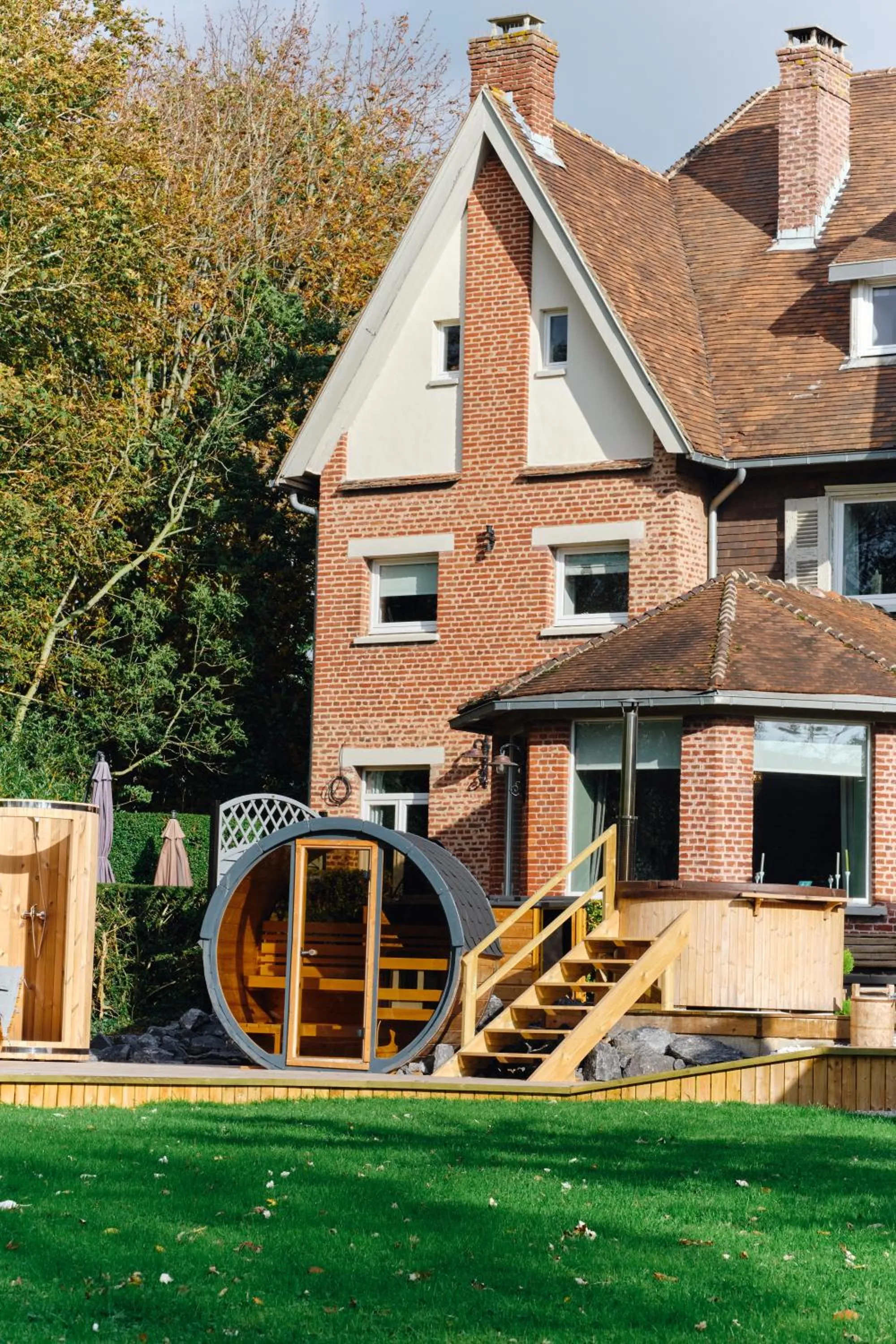 Spa and wellness centre/facilities in Au Petit Manoir