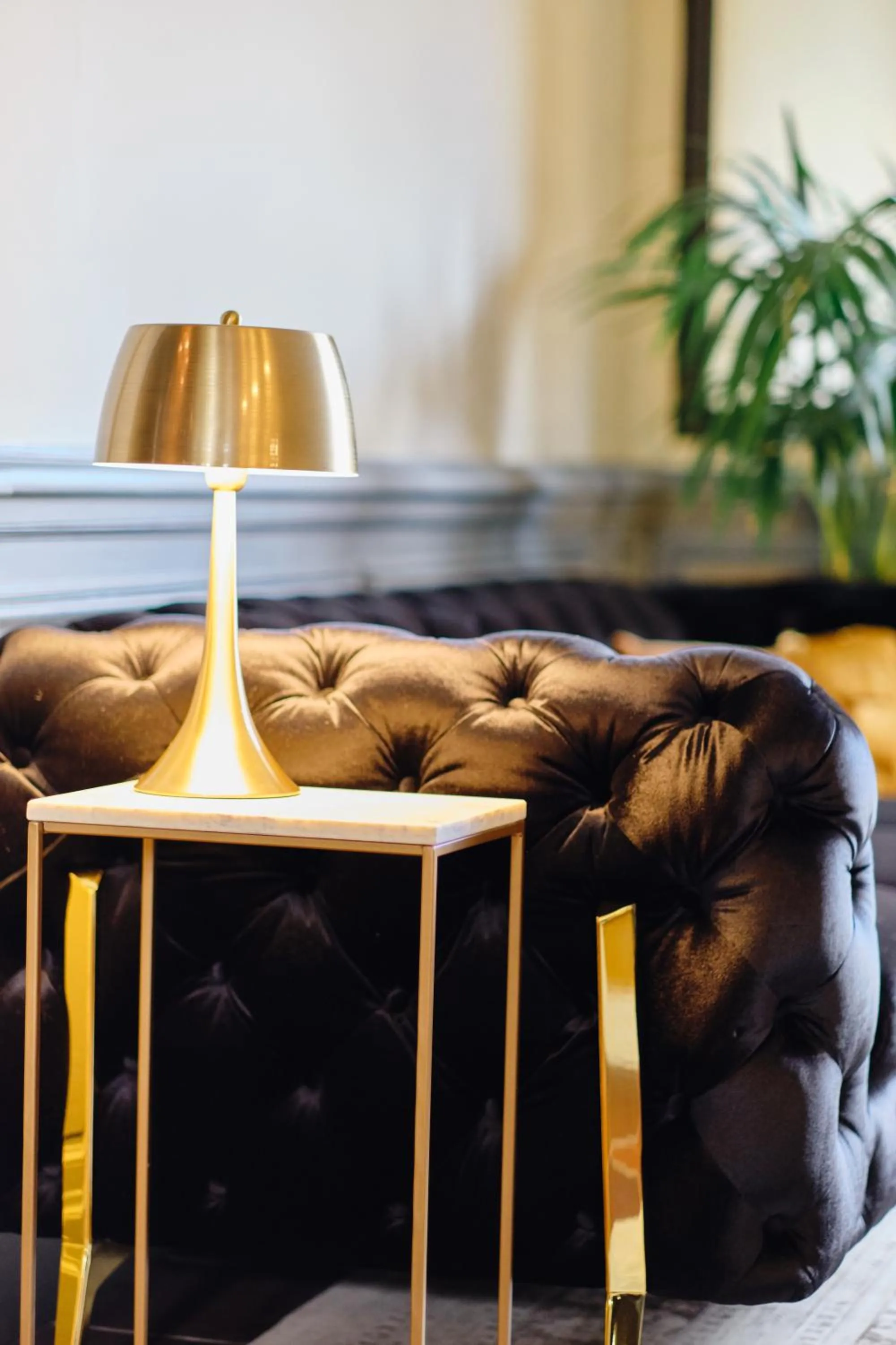 Living room in Au Petit Manoir