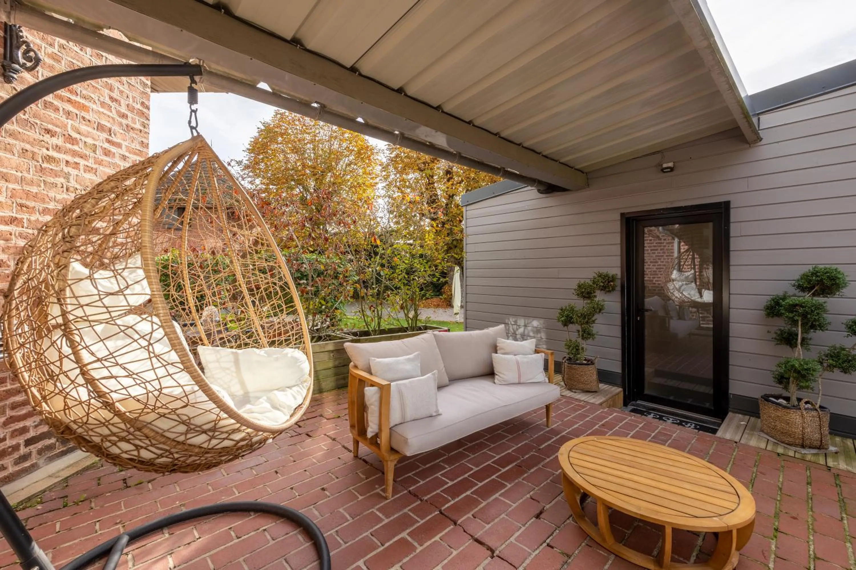 Balcony/Terrace in Au Petit Manoir