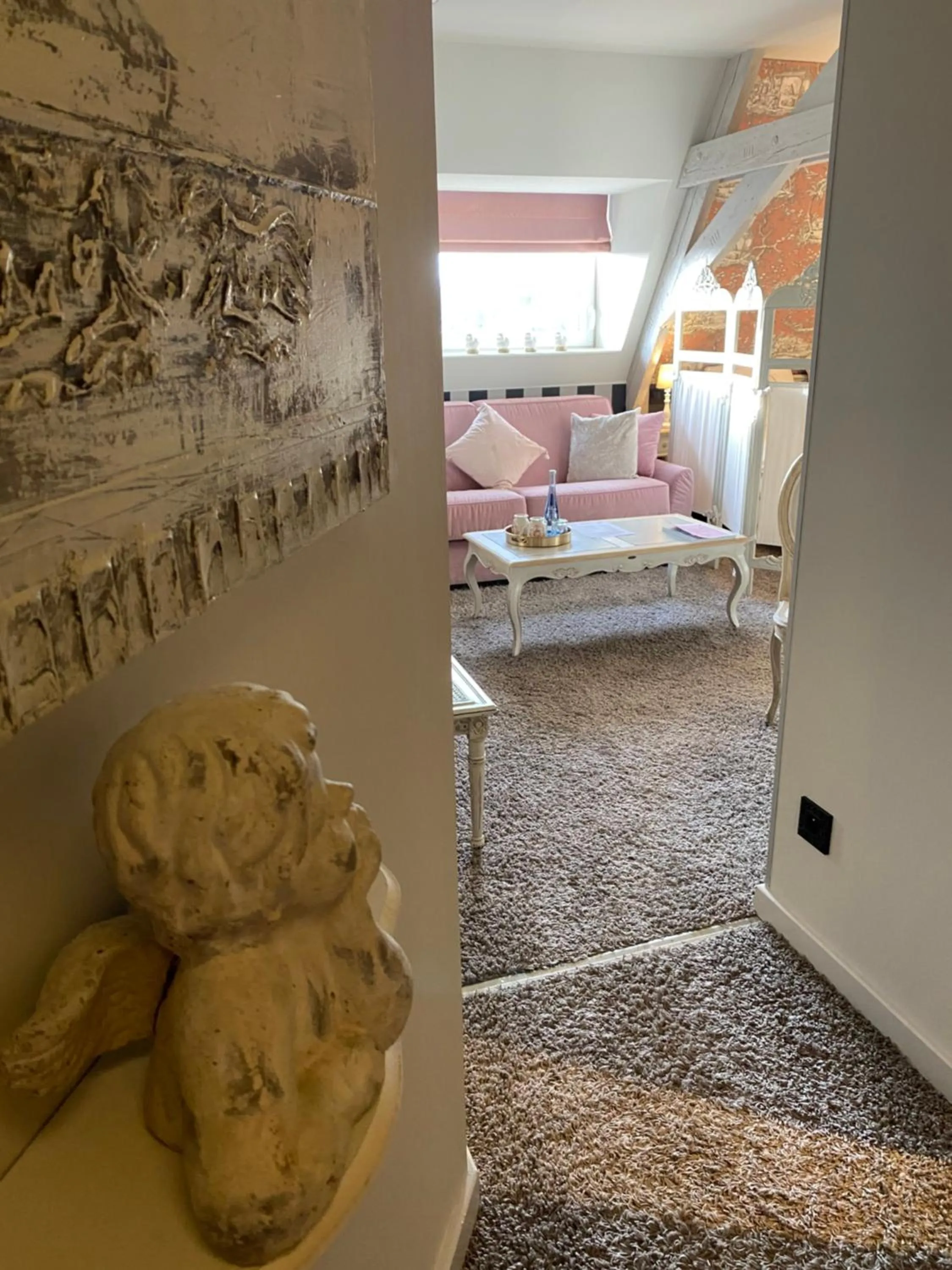 Bed in Au Petit Manoir