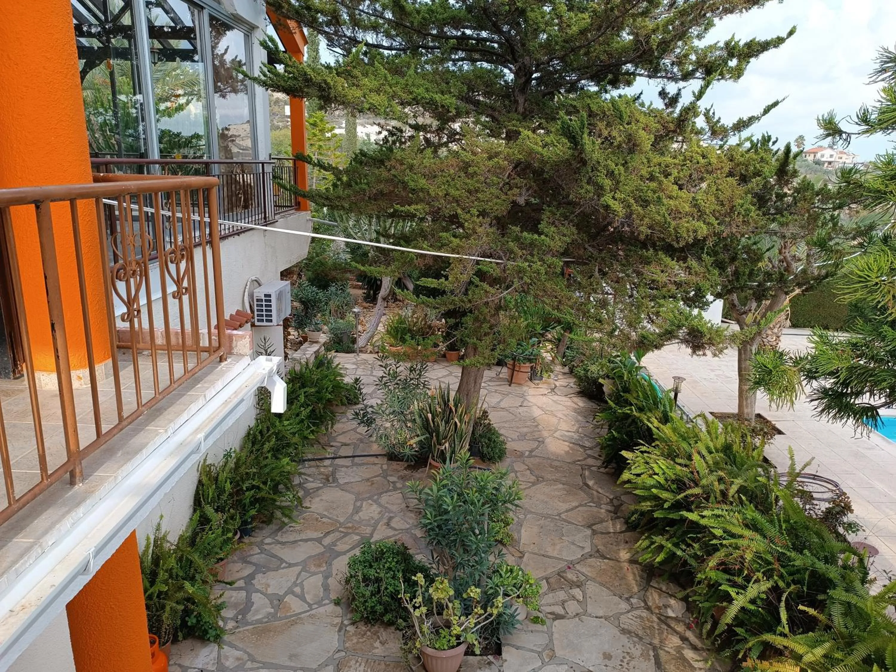 Garden in Rantzo Holiday Apartments