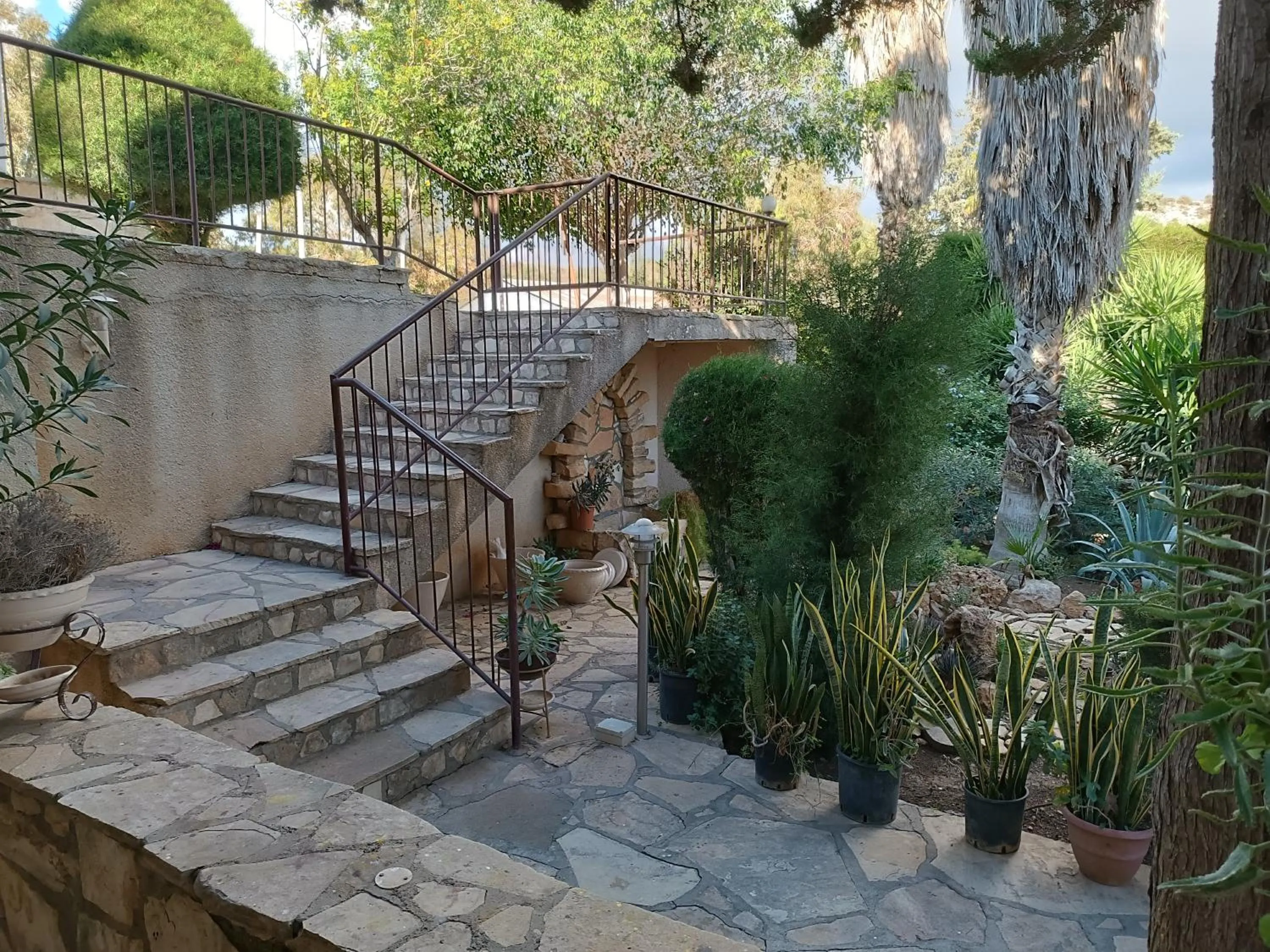 Garden in Rantzo Holiday Apartments