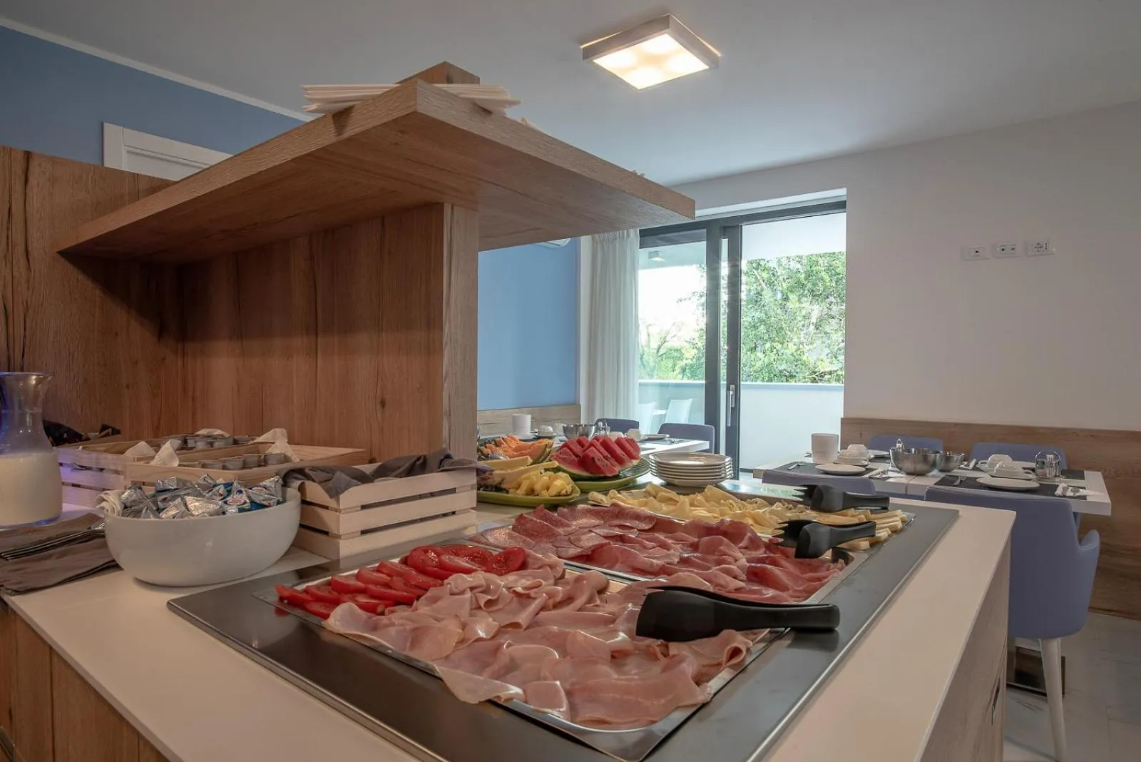 Breakfast in Aparthotel Miramare