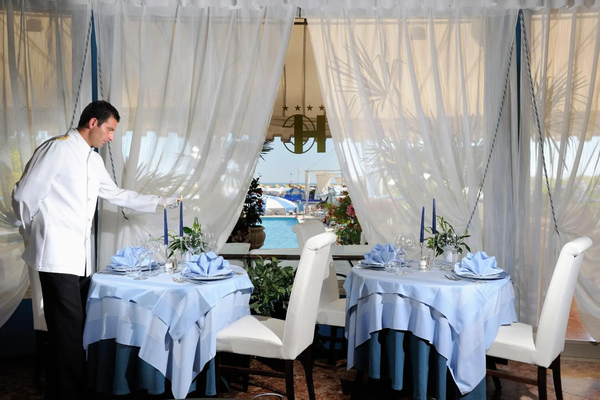 Restaurant/places to eat in Hotel Corallo