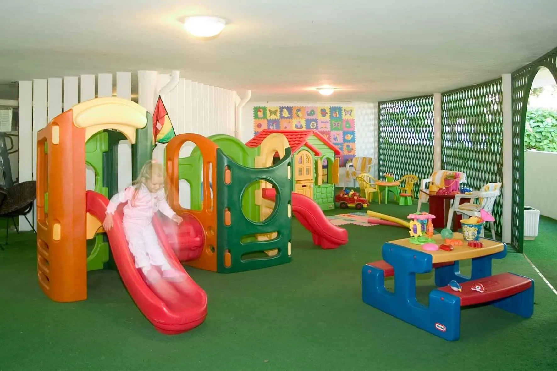 Children play ground in Hotel Corallo