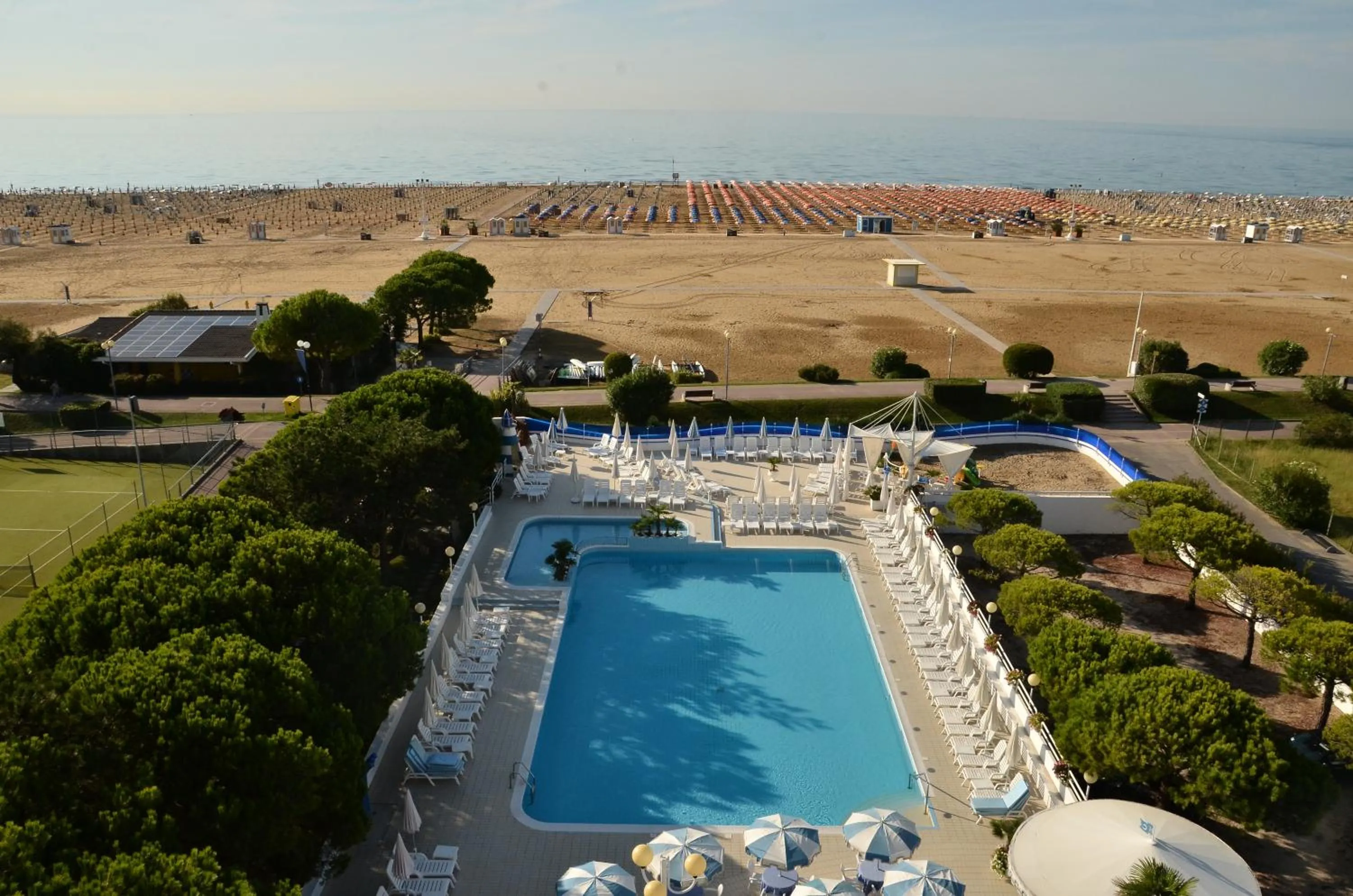 Beach in Hotel Corallo