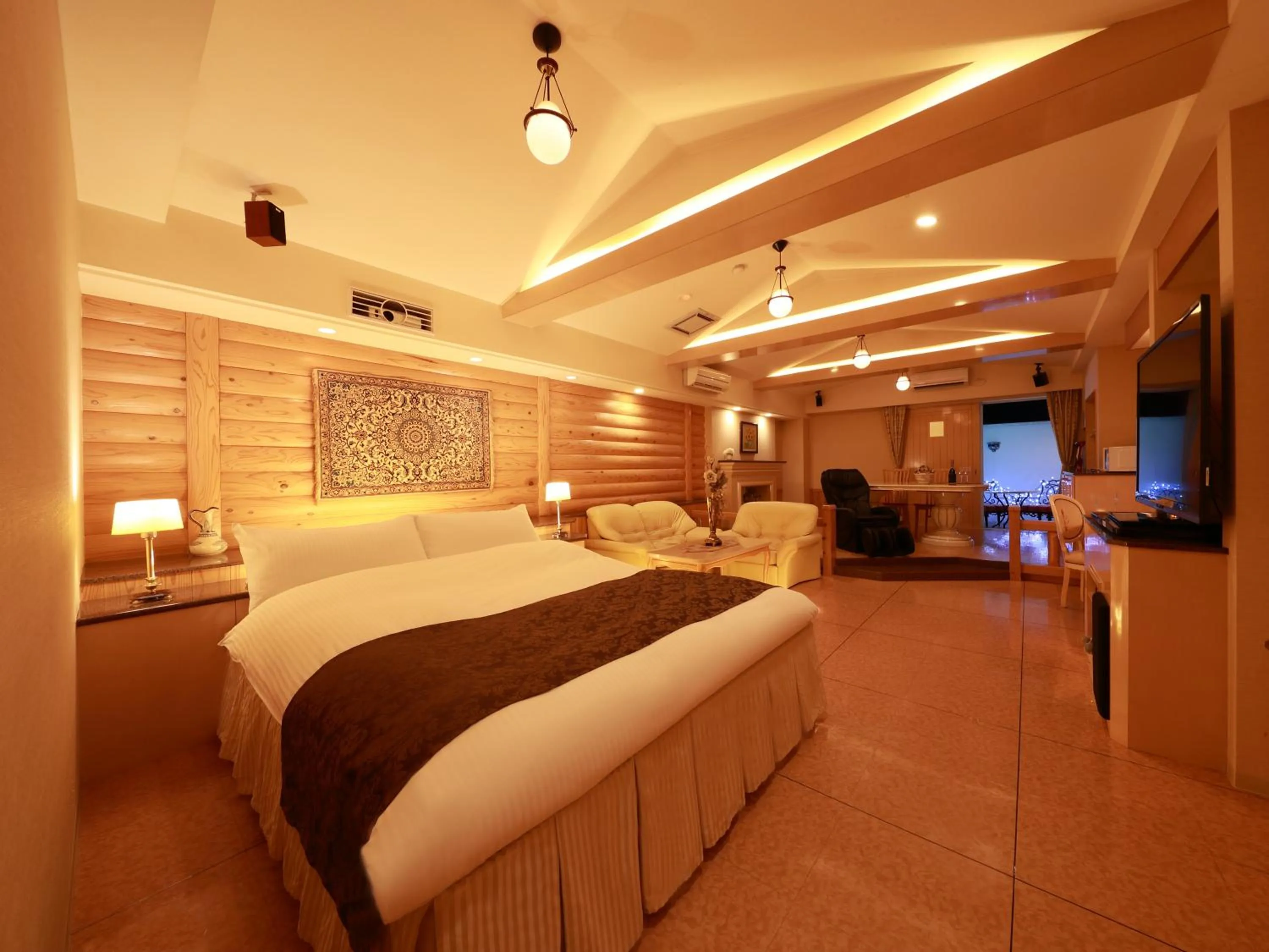 Bed in Hotel Fine Garden Nara Horai