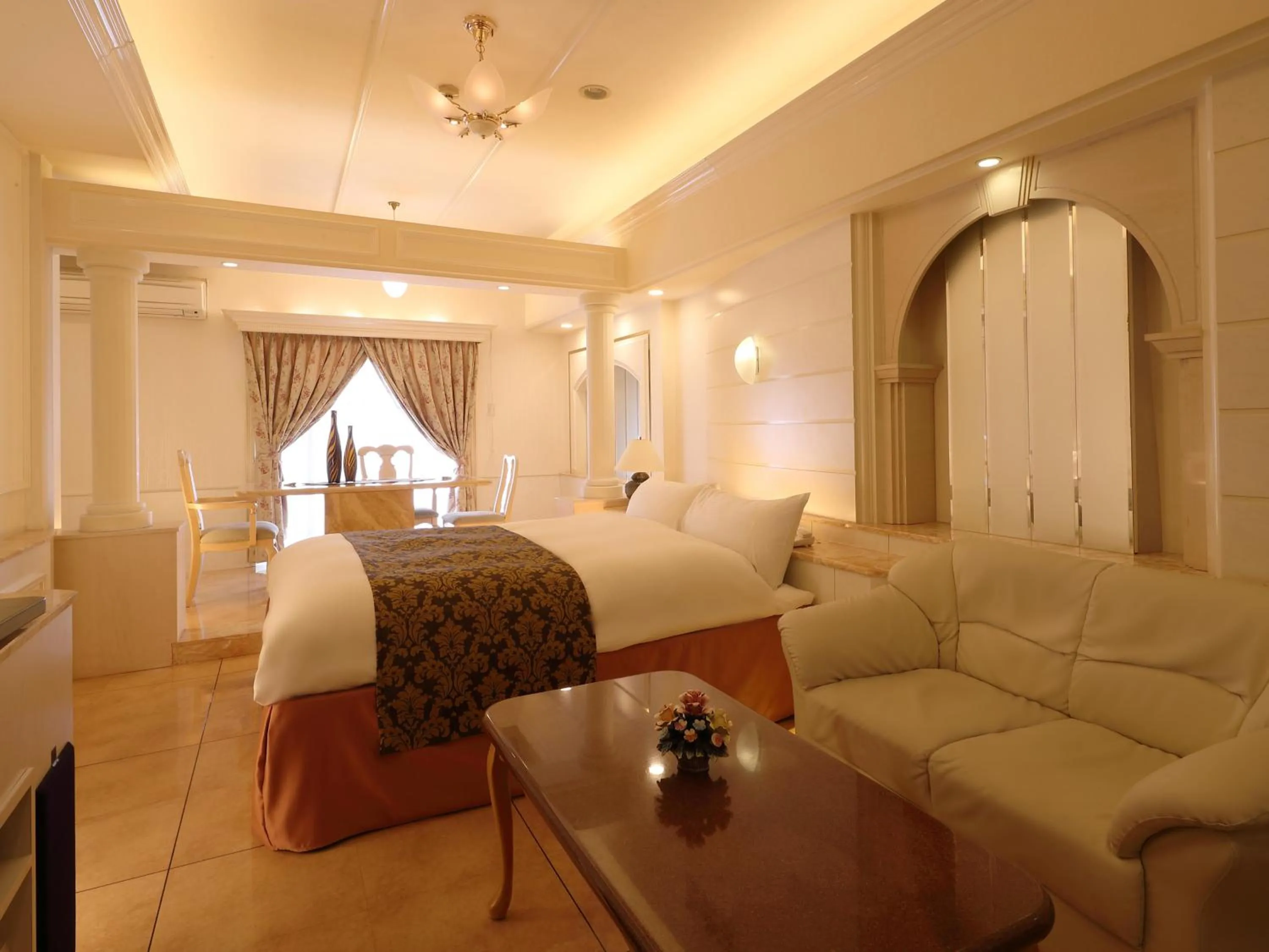 Bed in Hotel Fine Garden Nara Horai