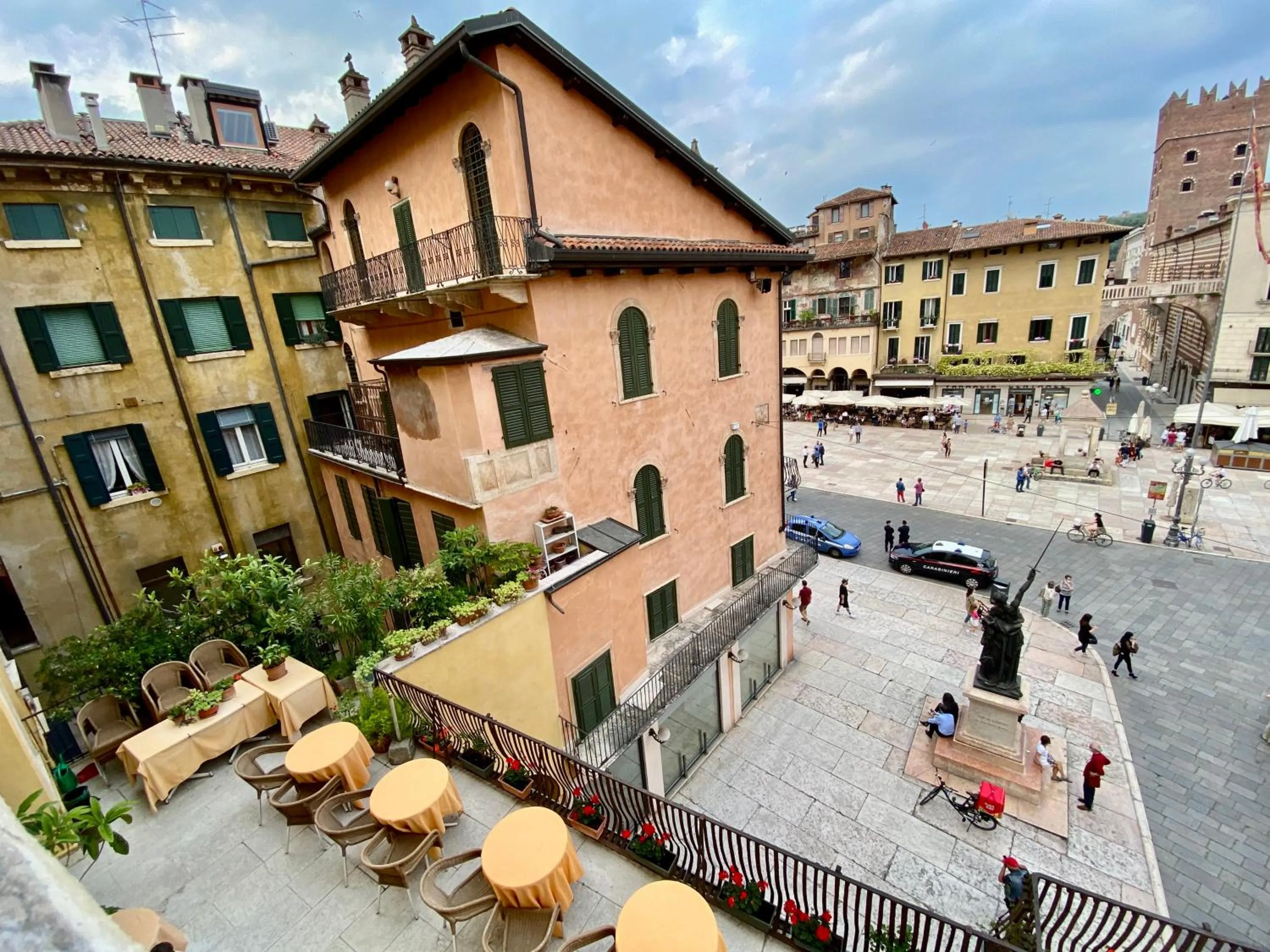 Balcony/Terrace in Hotel Aurora