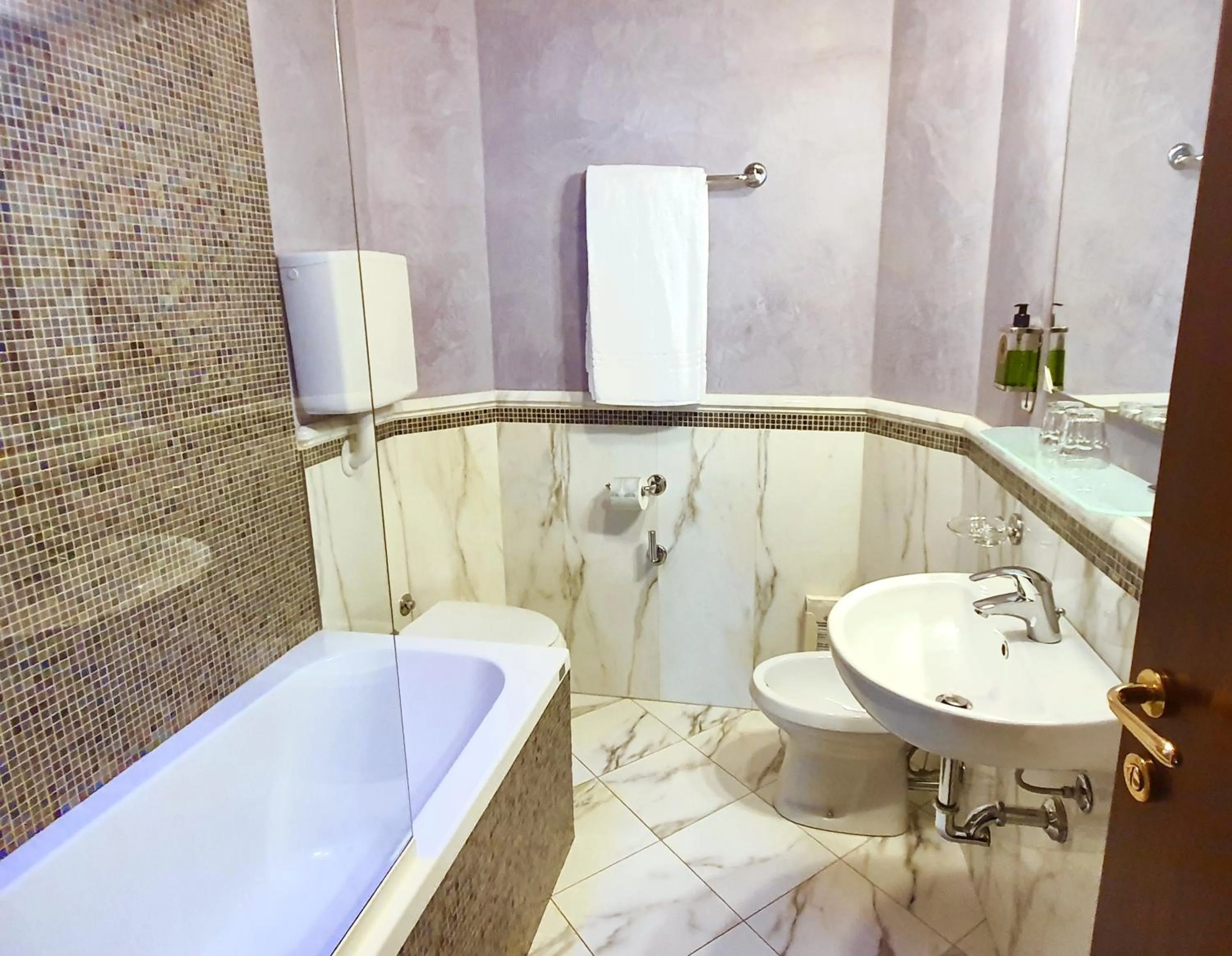 Toilet in Hotel Aurora