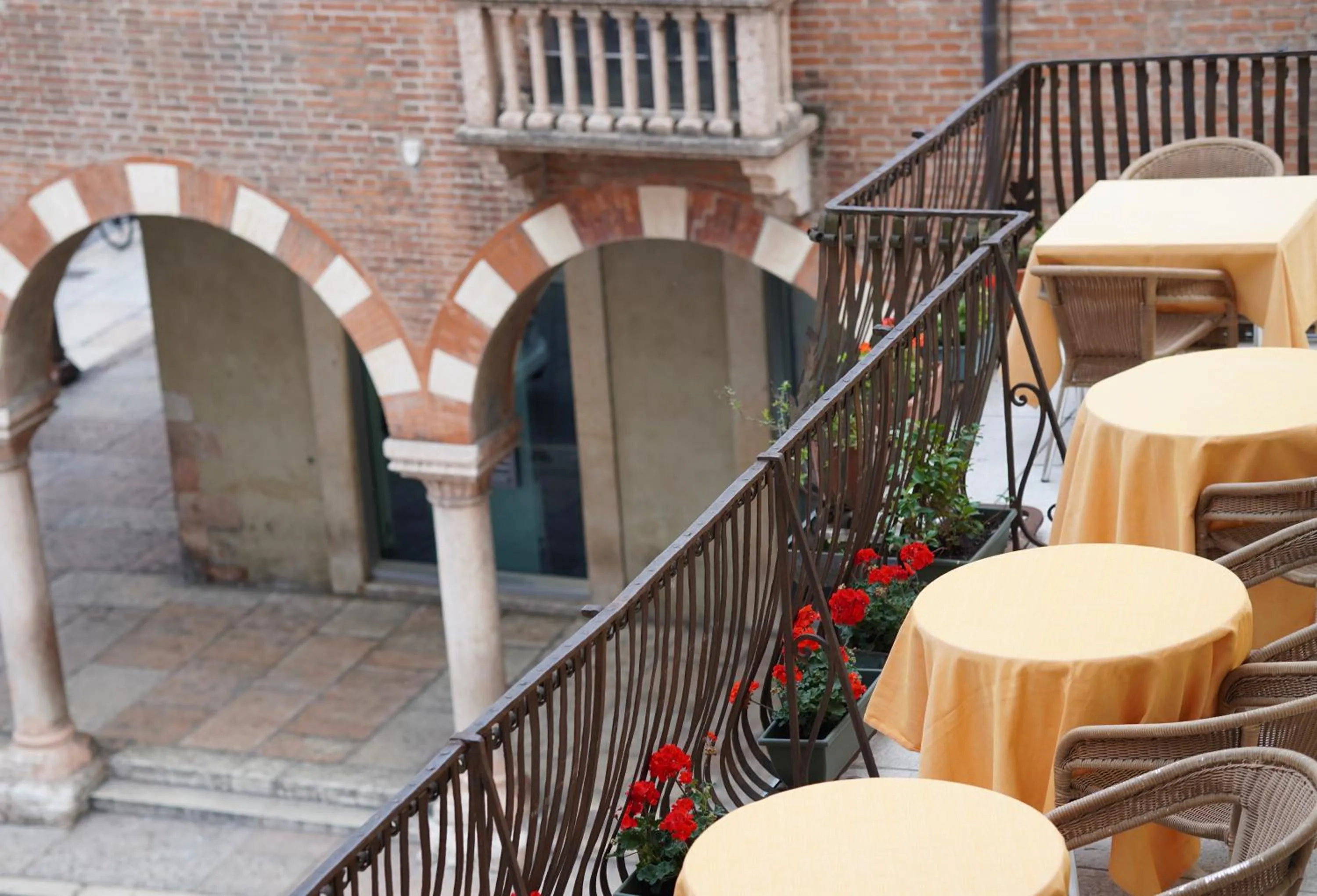 Balcony/Terrace in Hotel Aurora