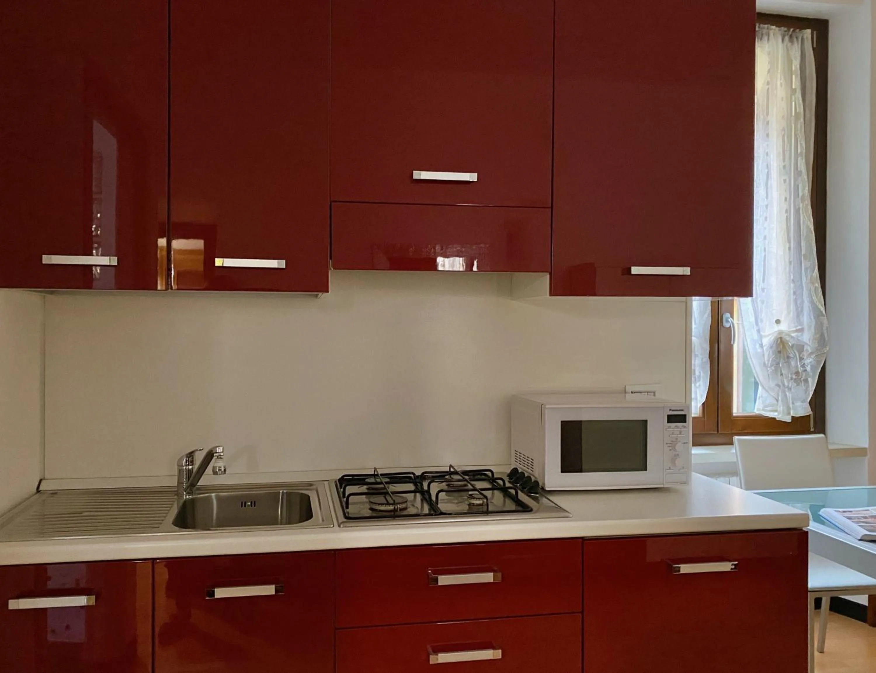 Kitchen or kitchenette in Hotel Aurora