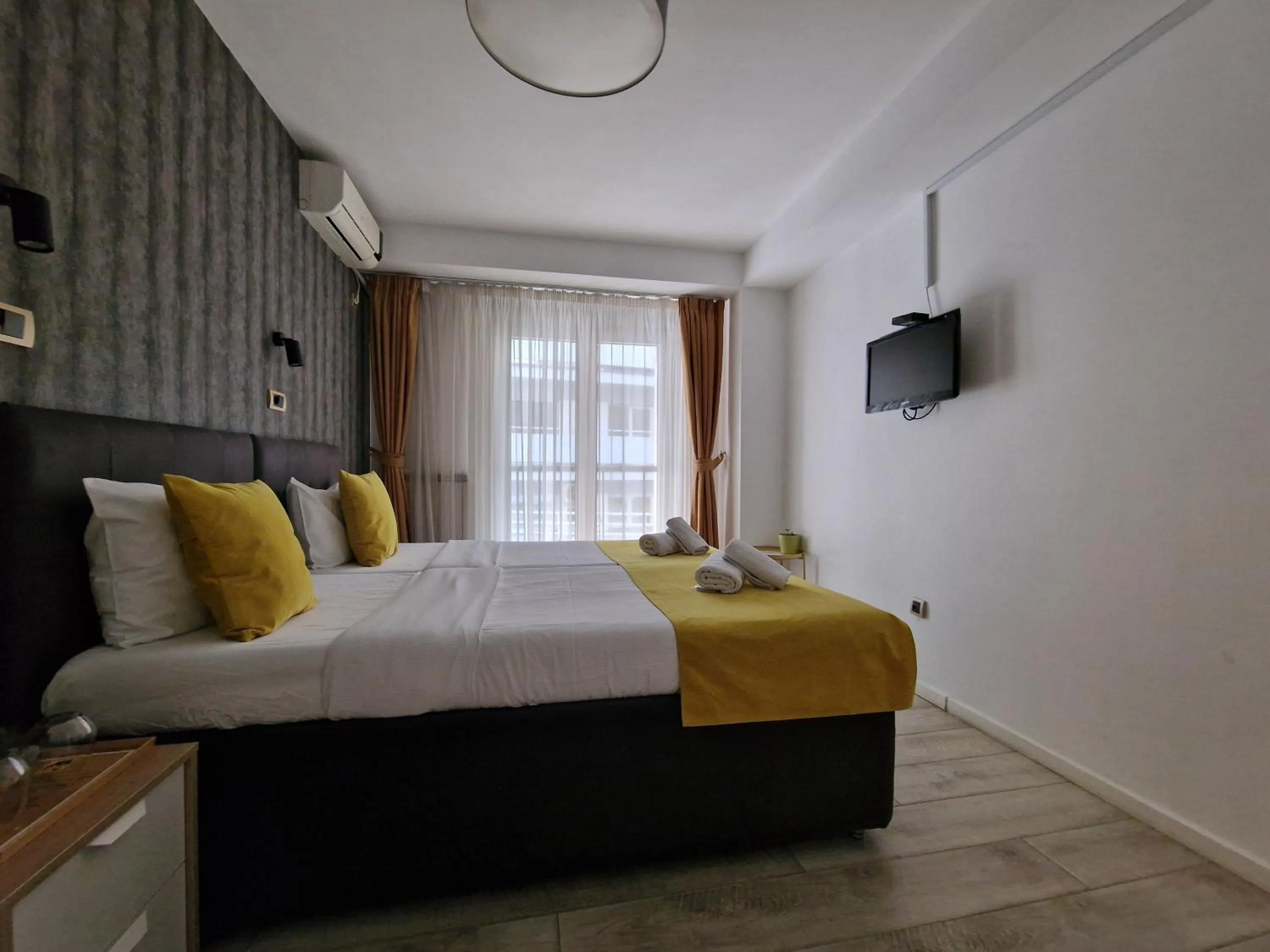 Living room, Bed in Garni House 46 Plus