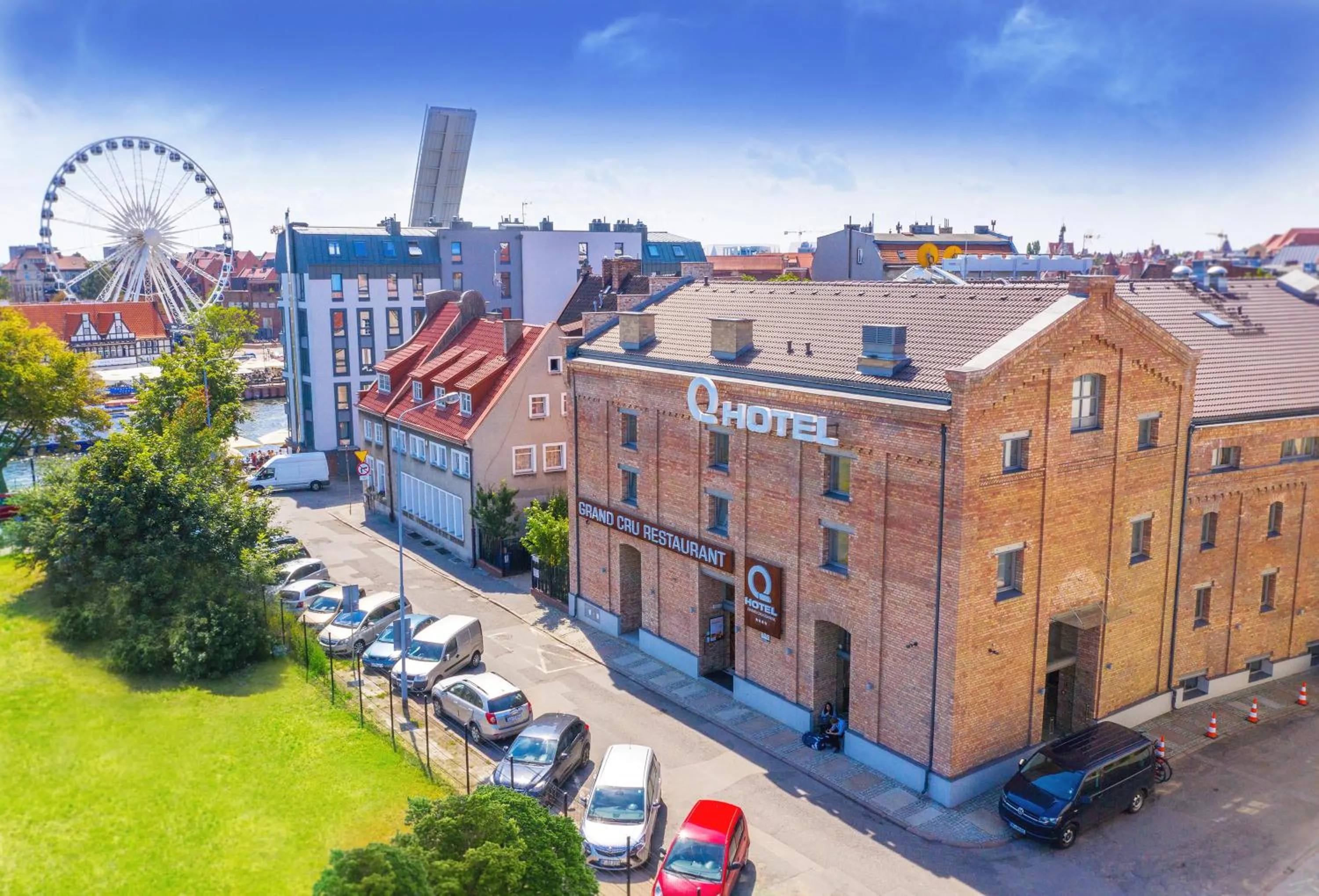 Property building in Q Hotel Grand Cru Gdańsk