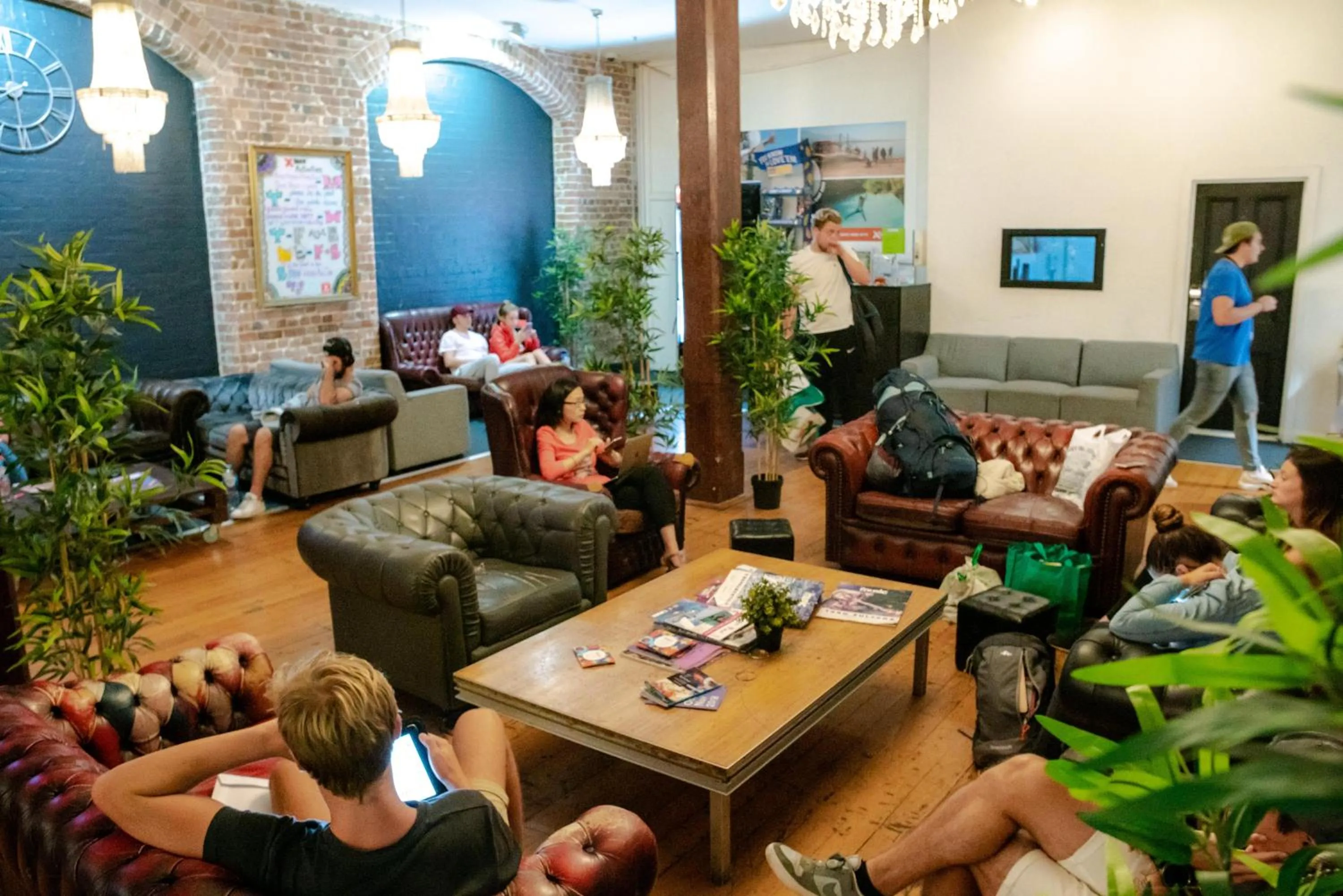 People in Base Sydney Hostel