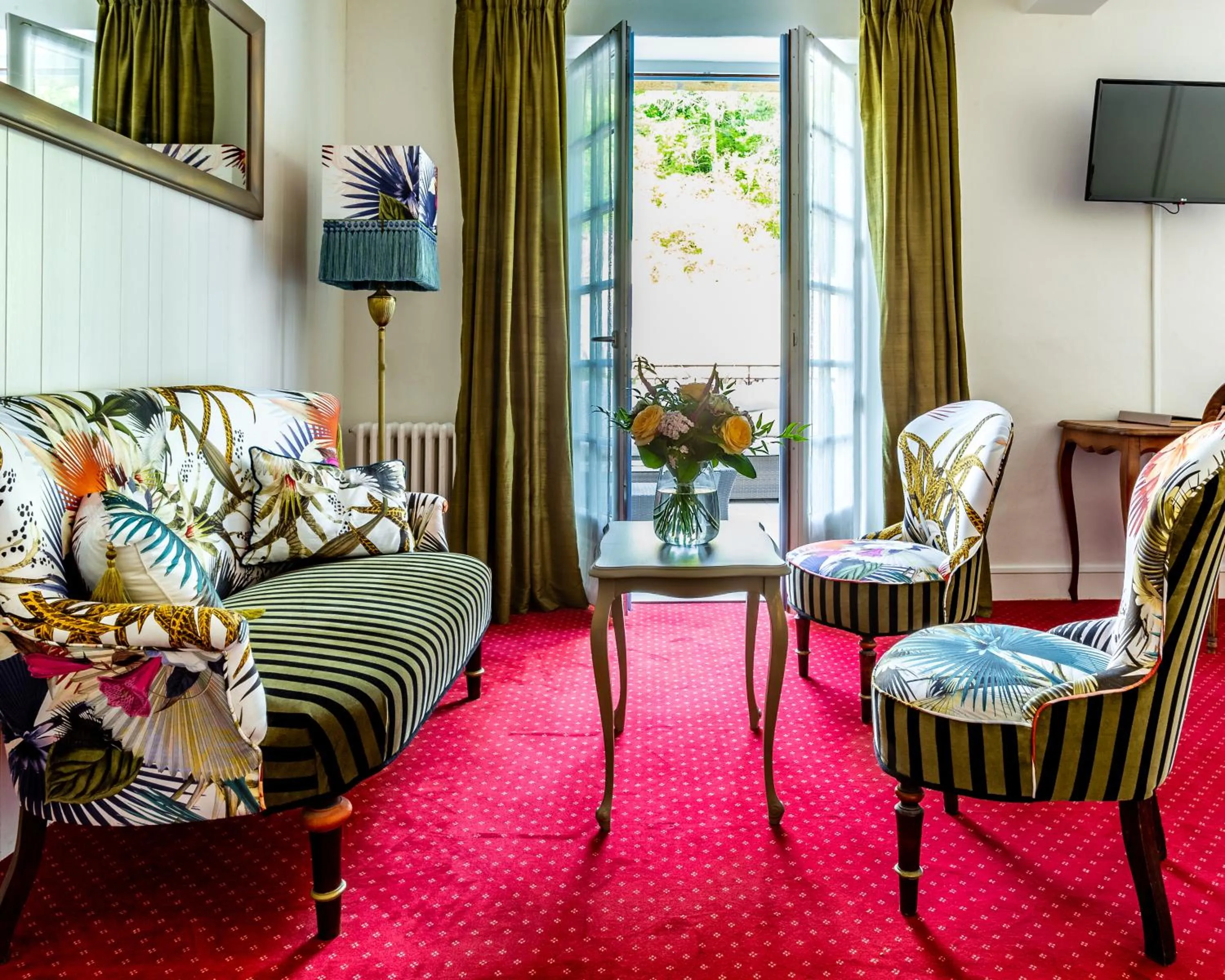 Living room in Hotel Restaurant Le Centenaire