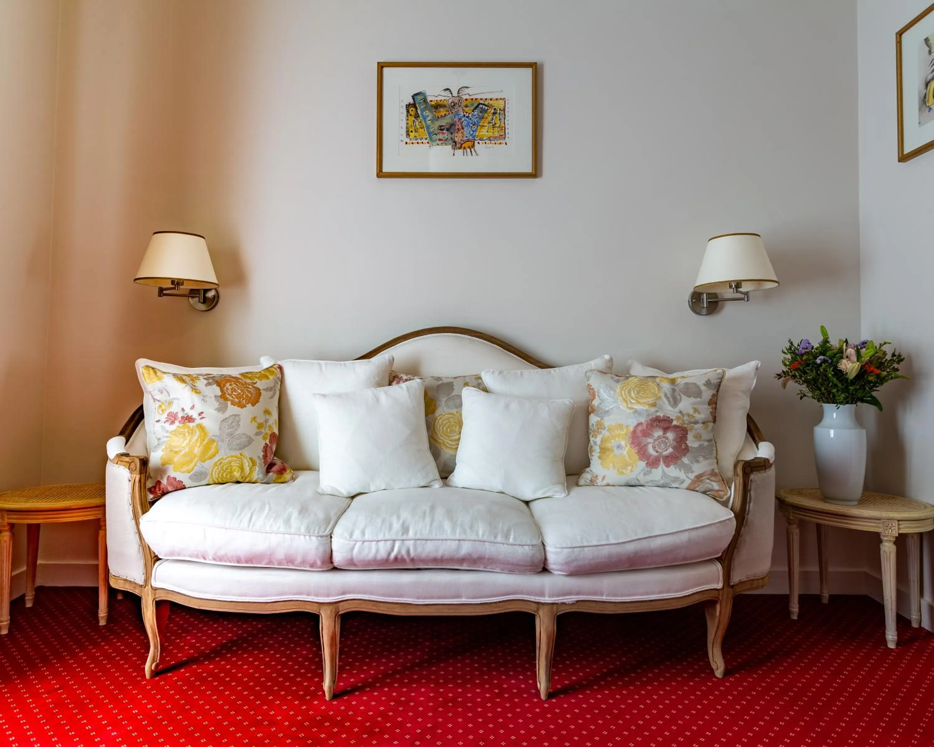 Living room in Hotel Restaurant Le Centenaire