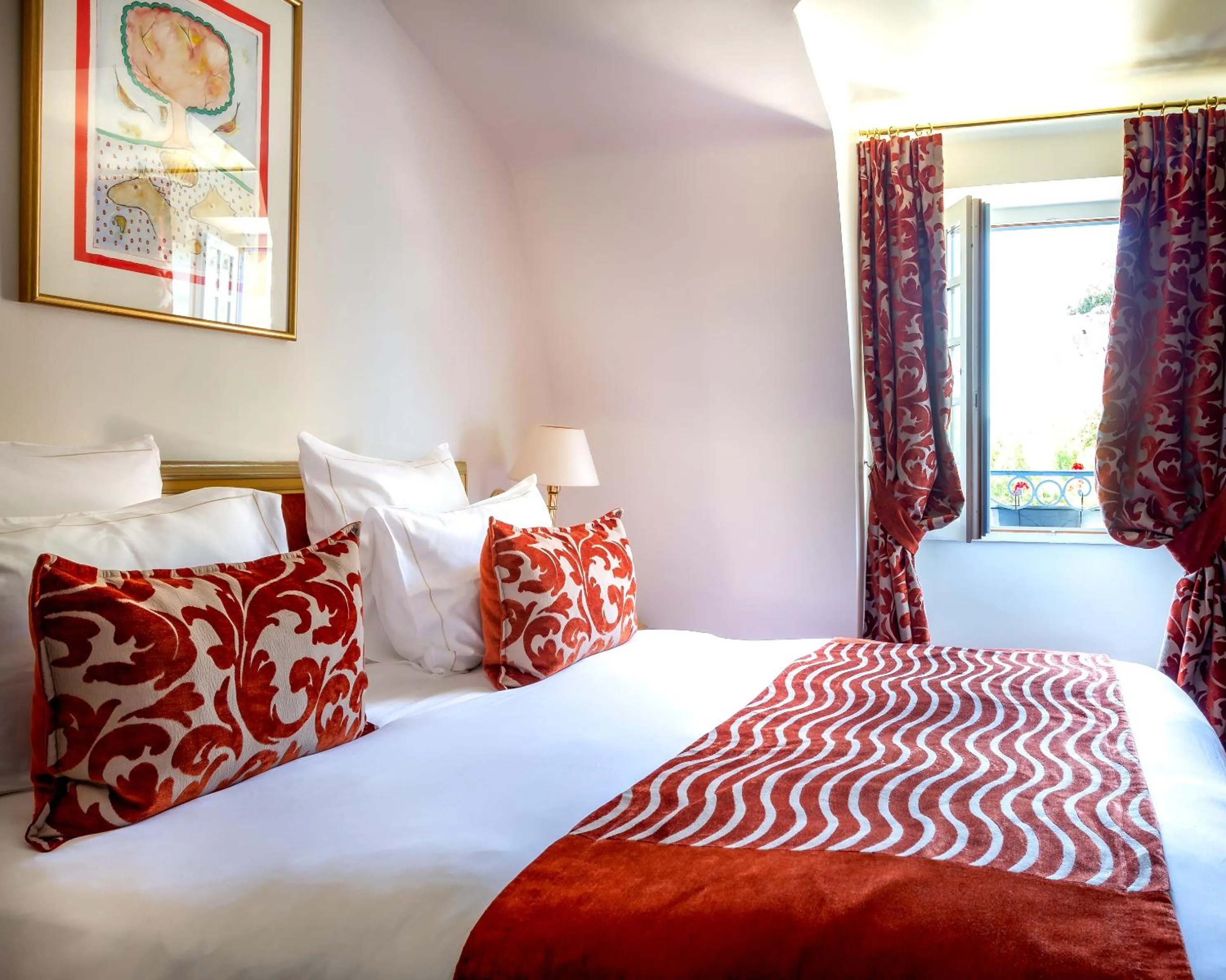 Bedroom, Bed in Hotel Restaurant Le Centenaire