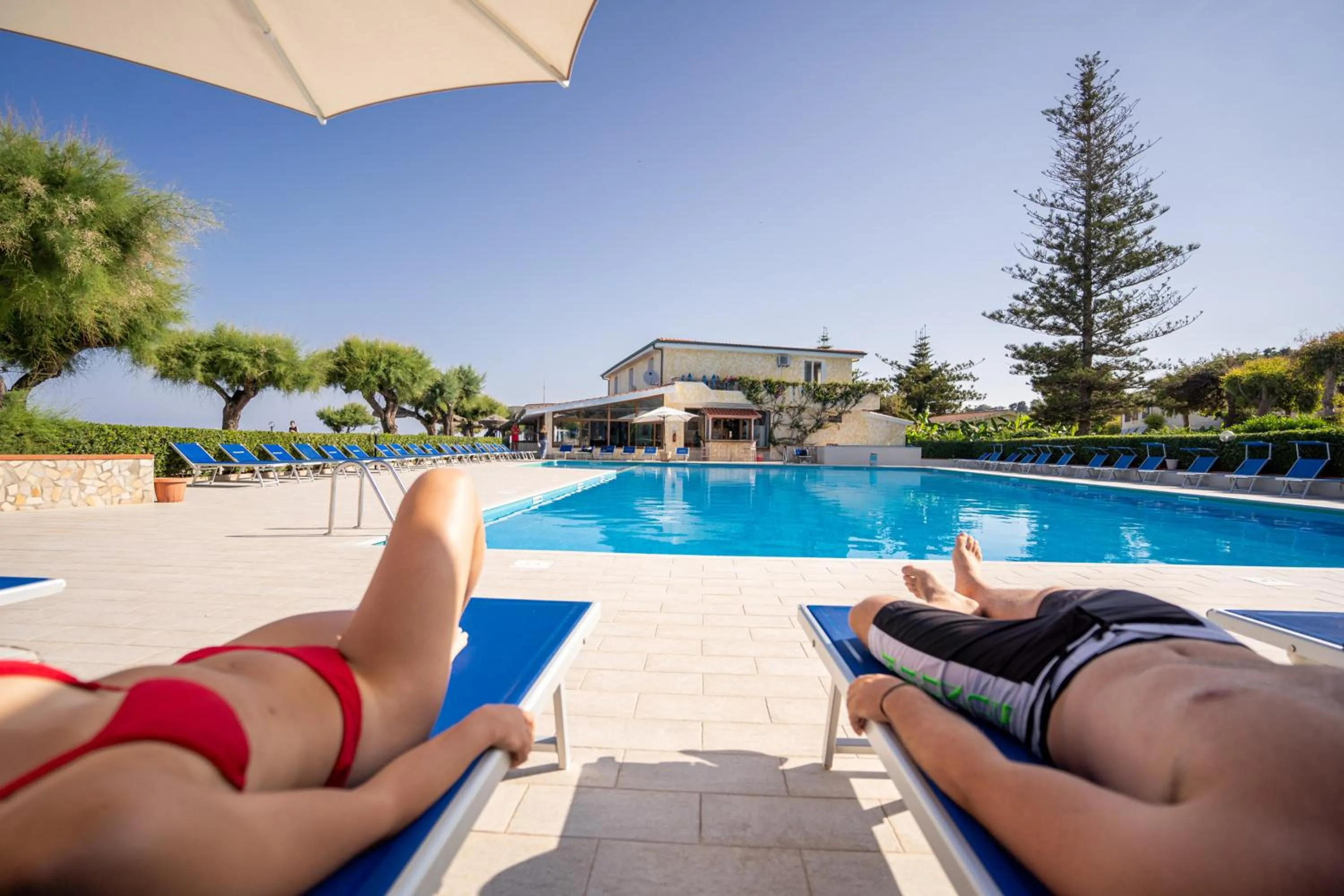 Swimming pool in Hotel Villaggio Roller Club