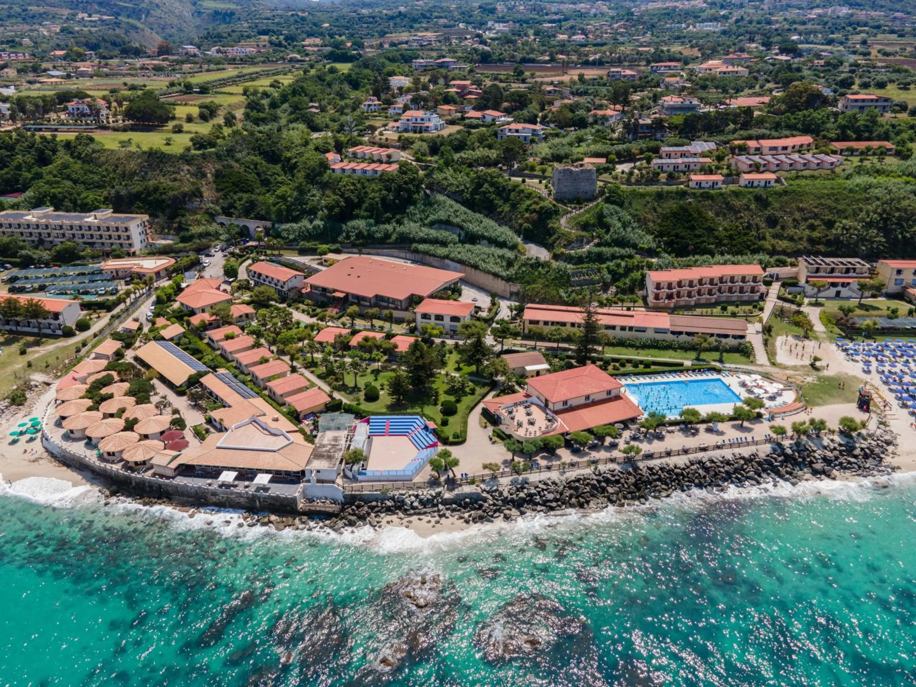 Bird's eye view in Hotel Villaggio Roller Club