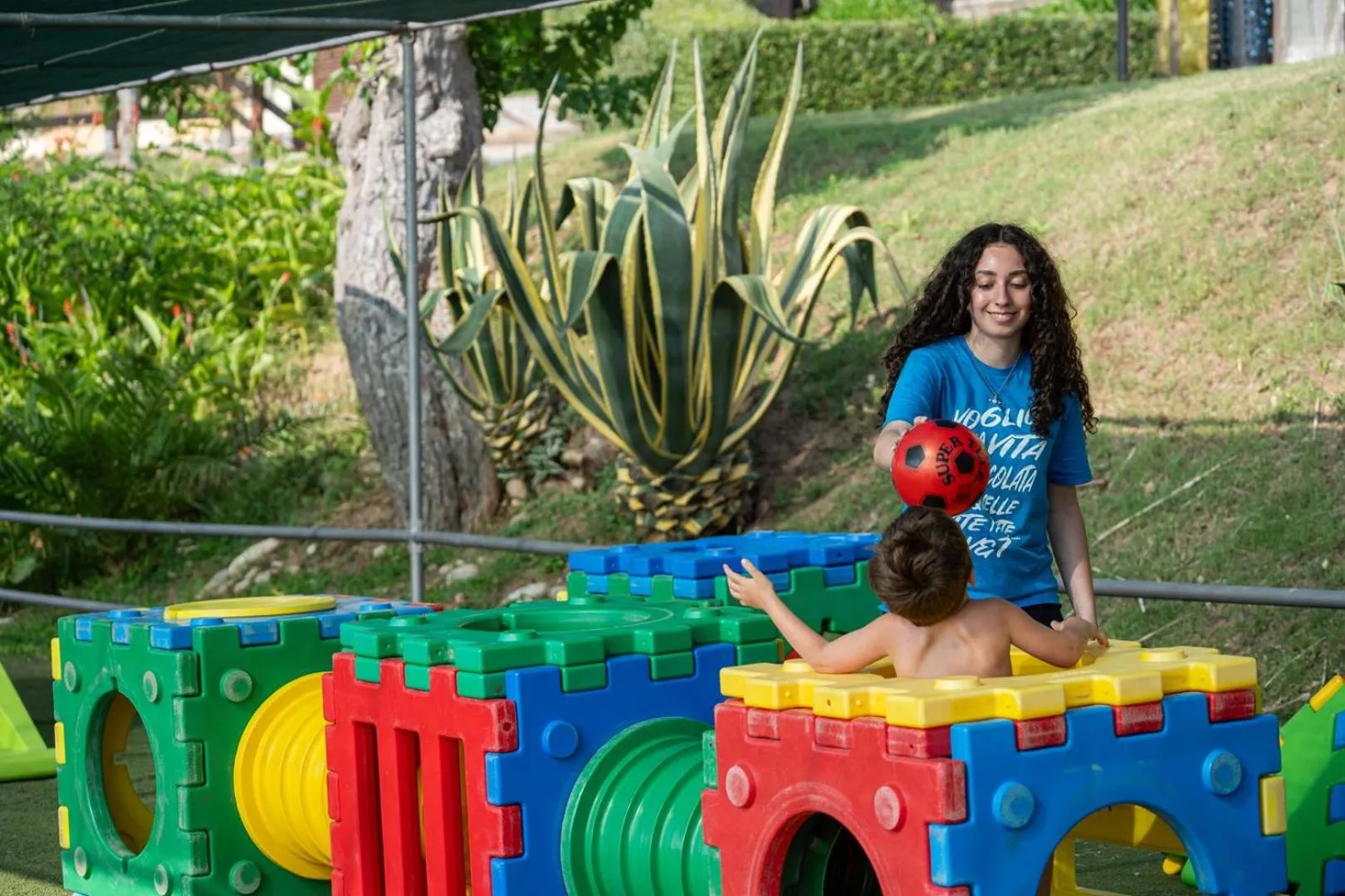 Kids's club in Hotel Villaggio Roller Club