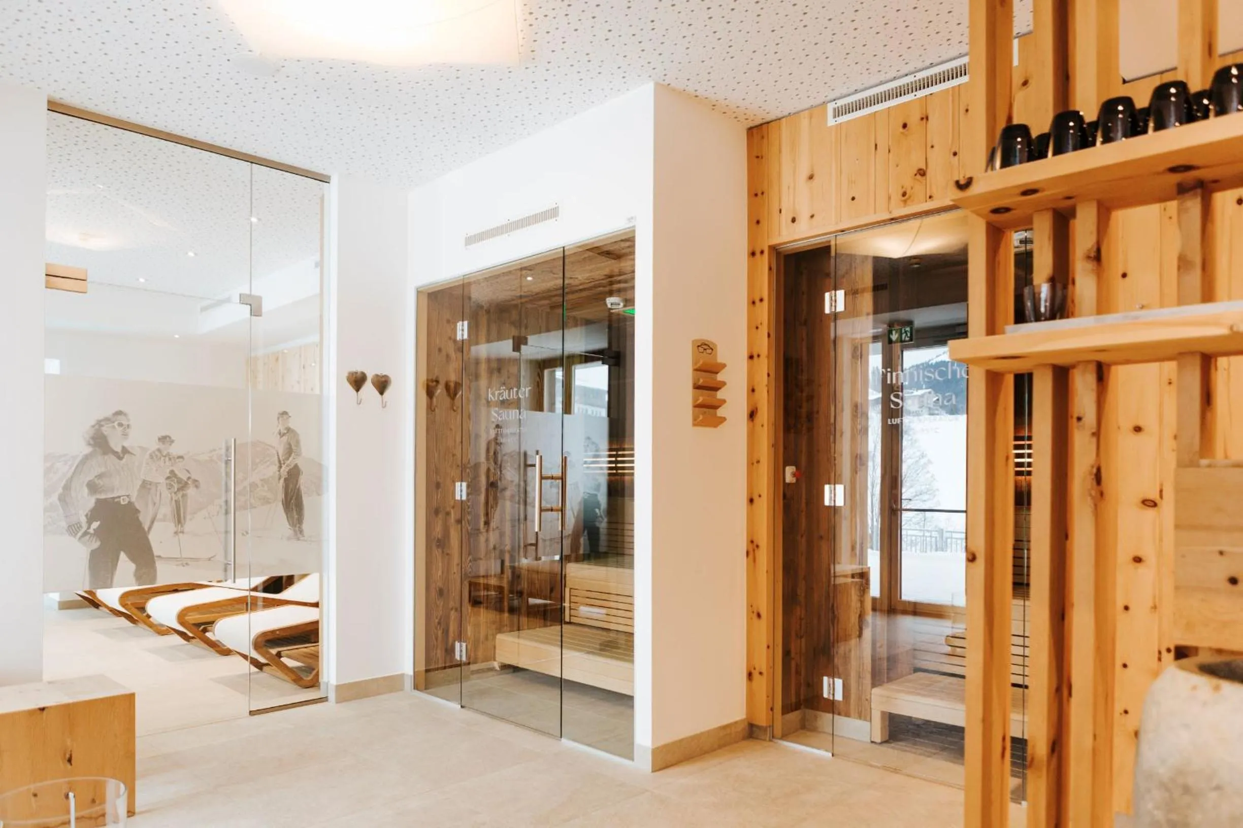 Spa and wellness centre/facilities in Hotel Thurnerhof