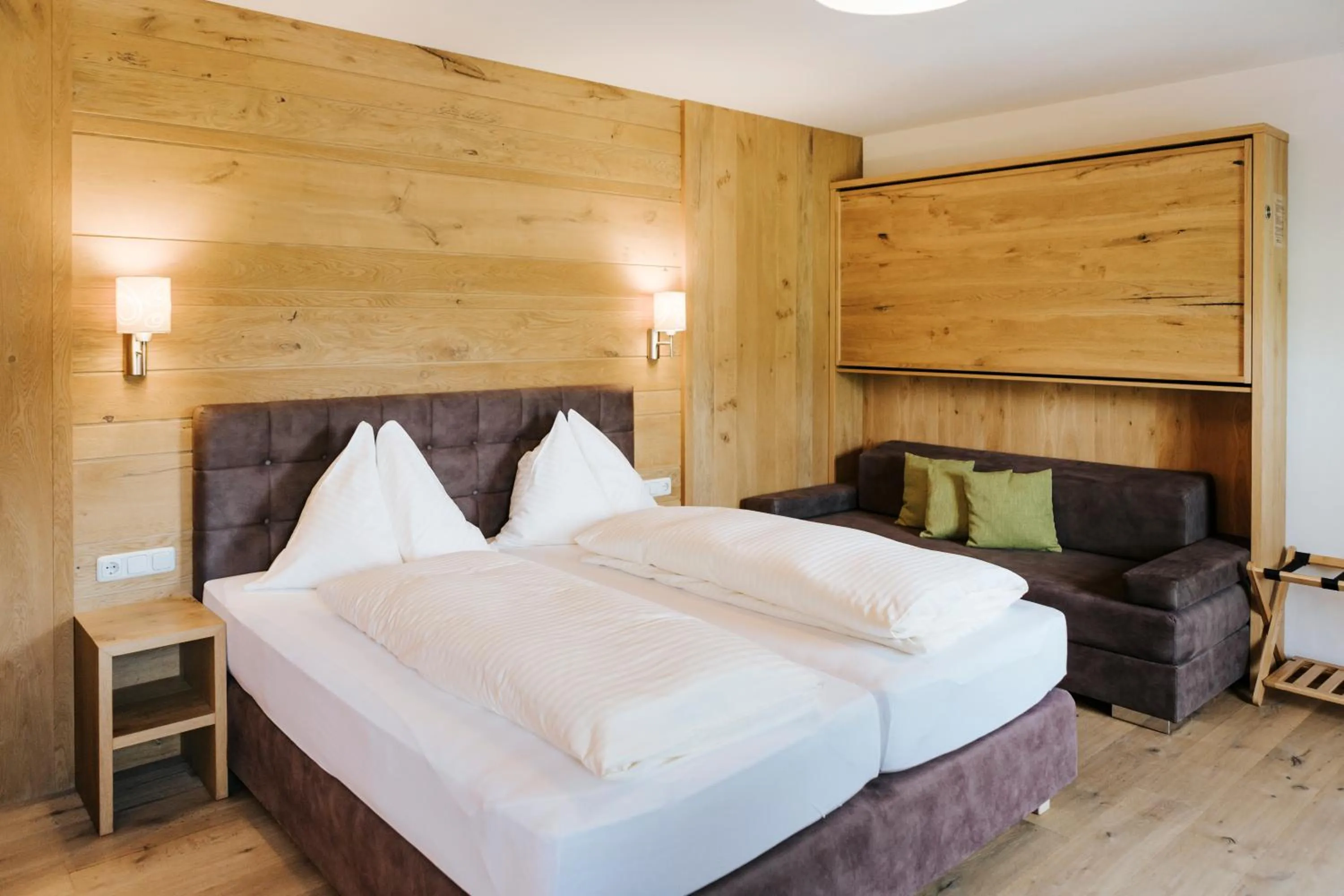 Bed in Hotel Thurnerhof