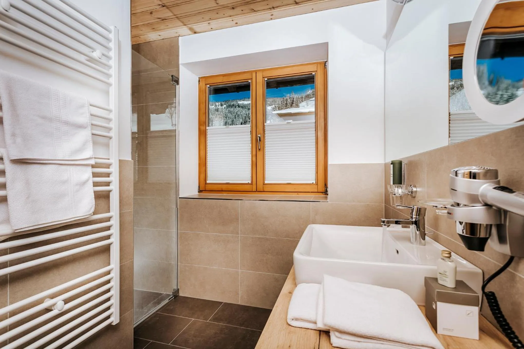 Bathroom in Hotel Thurnerhof