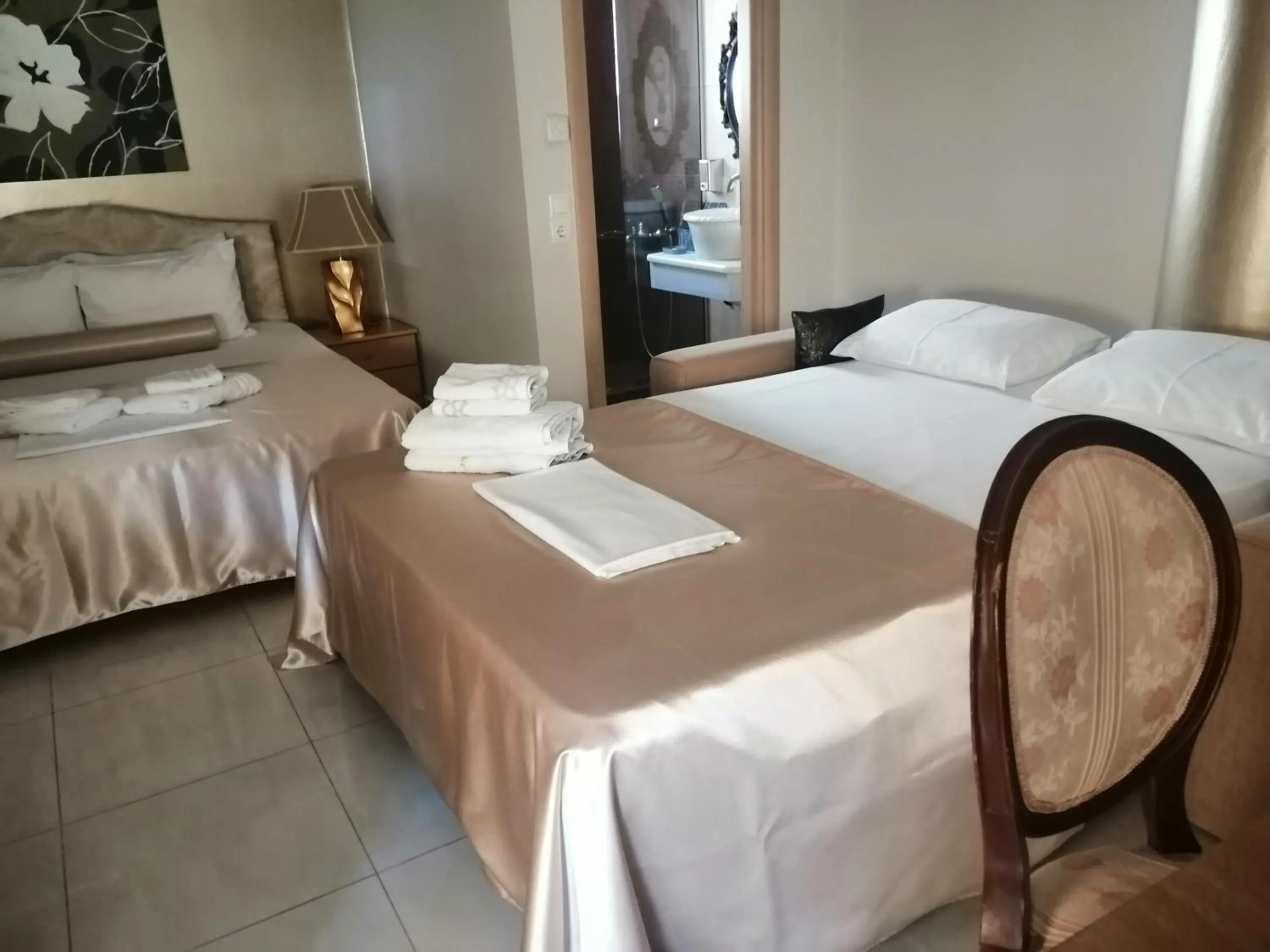 Bedroom, Bed in Palataki Residence