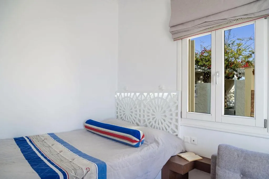 Garden view, Bed in Villa Ilias