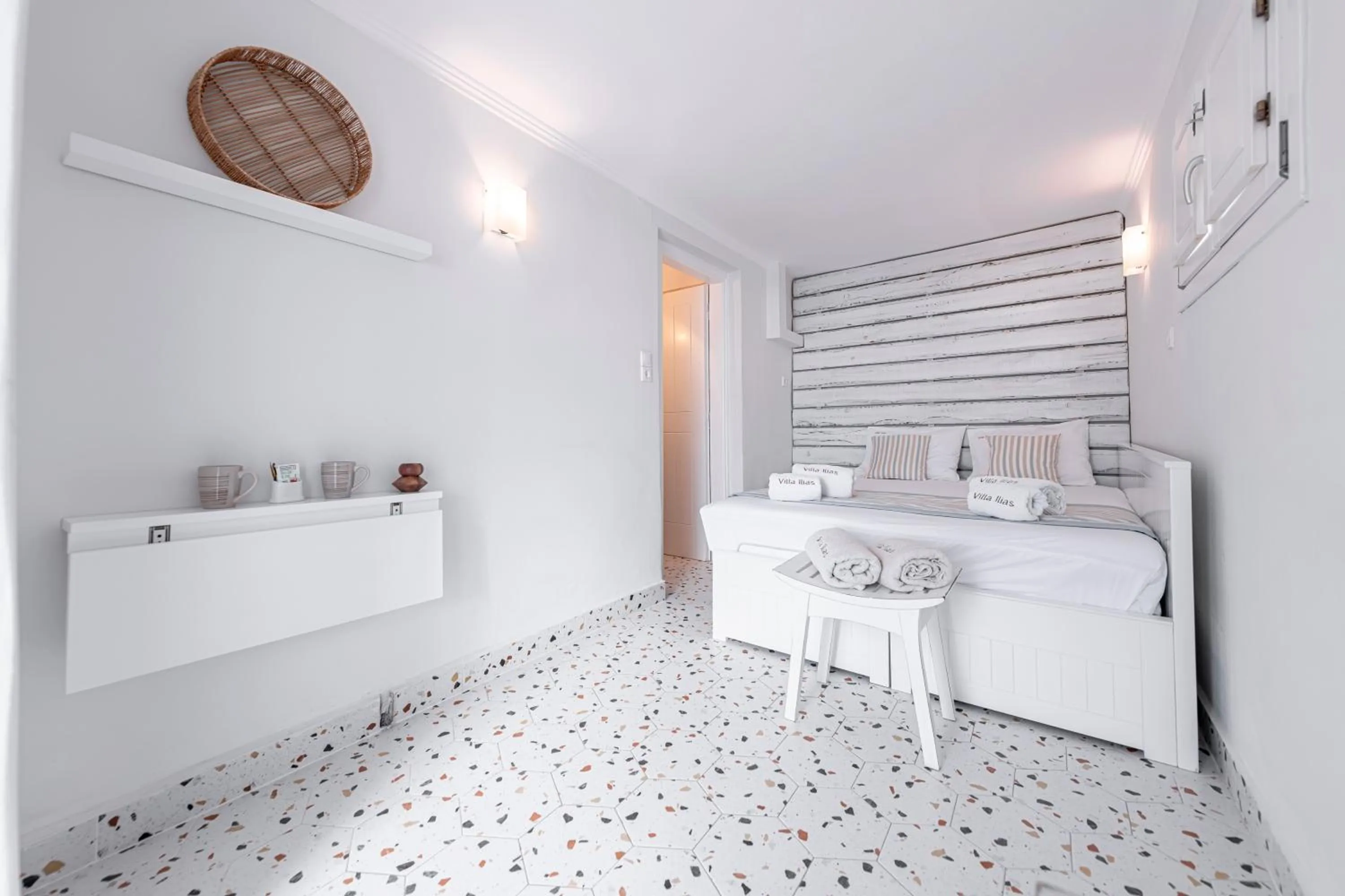 Bed in Villa Ilias