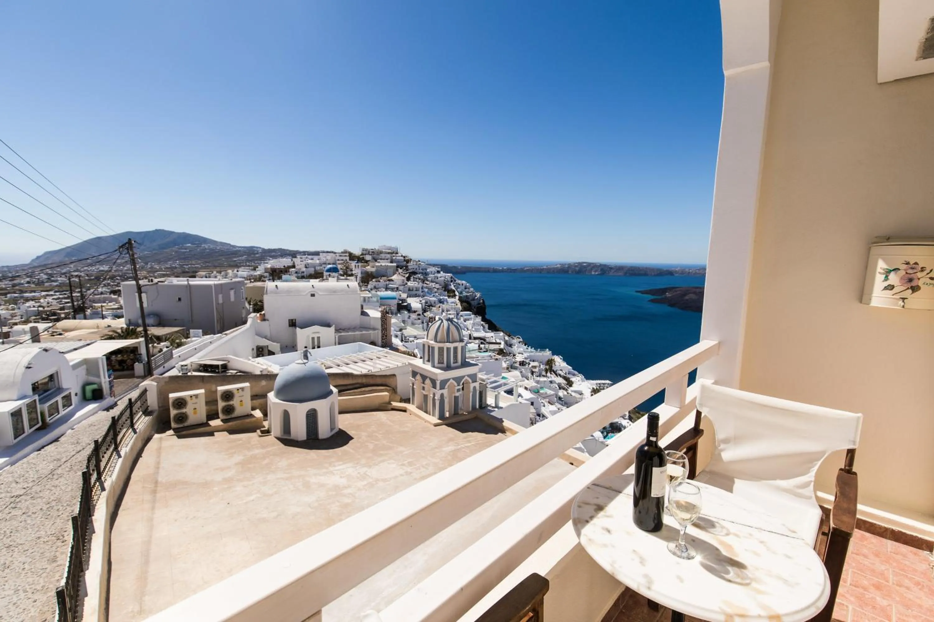 Balcony/Terrace in Villa Ilias