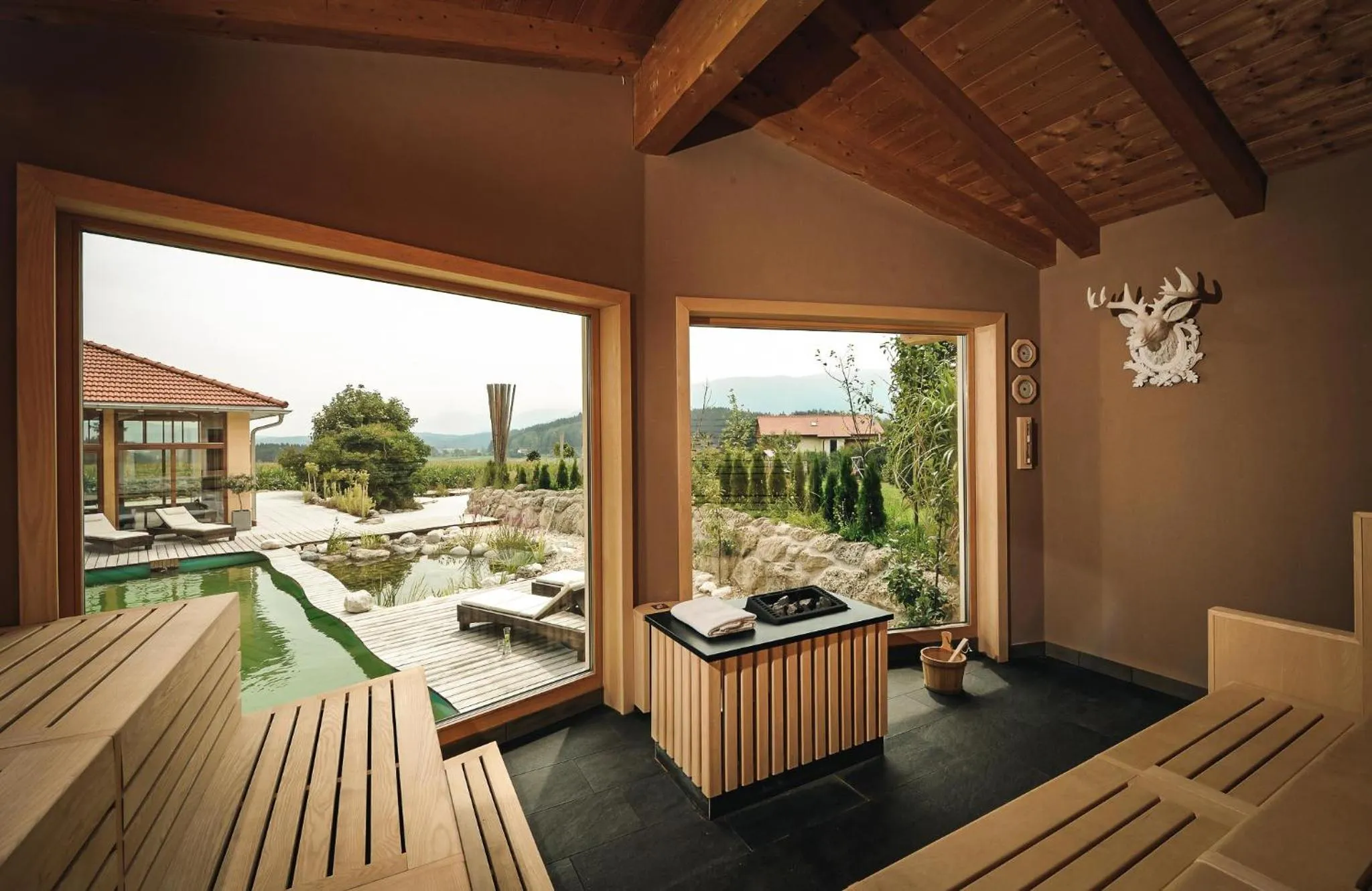 Sauna in Wellness Natur Resort Gut Edermann
