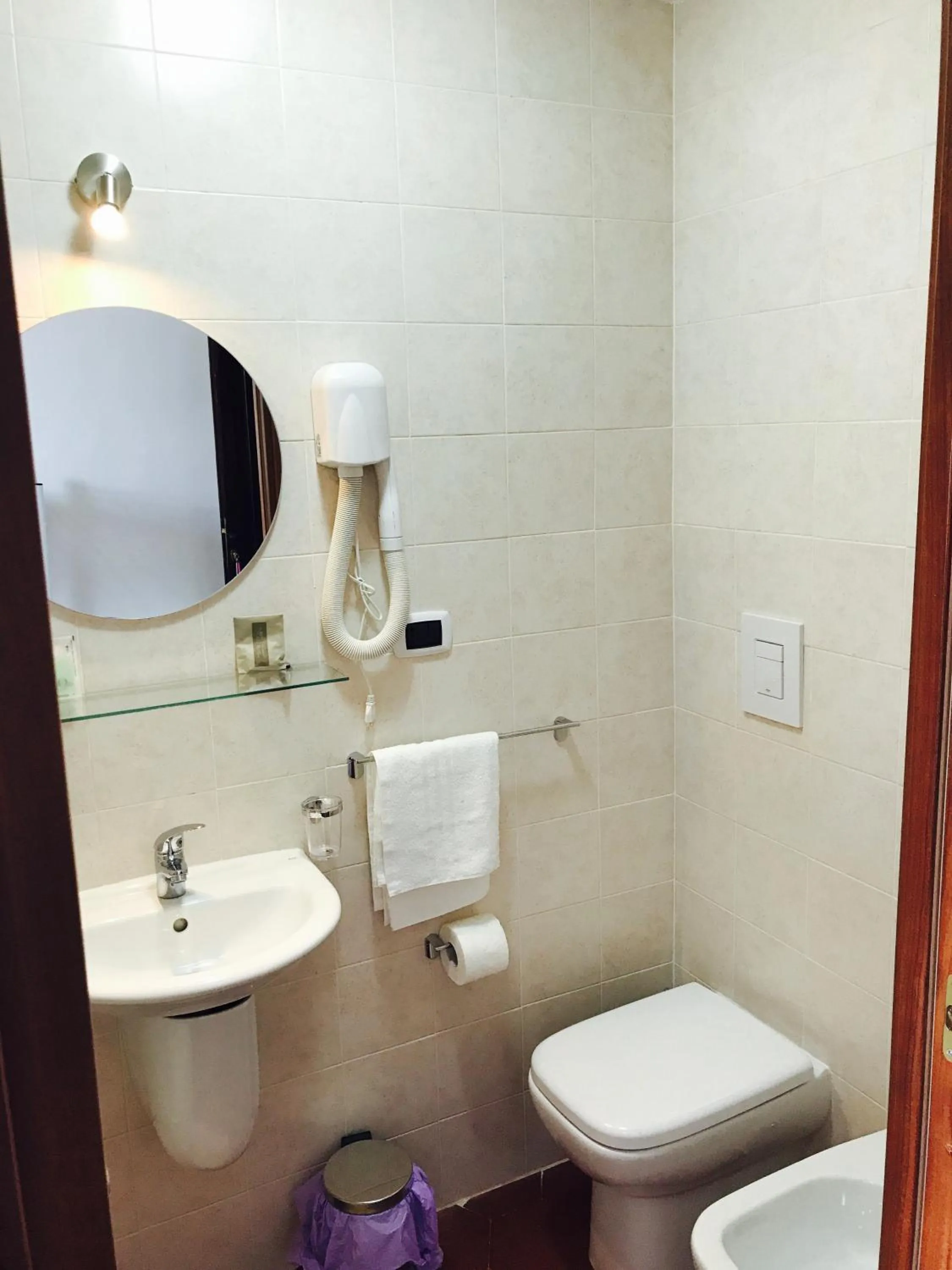 Bathroom in Parthenope's home