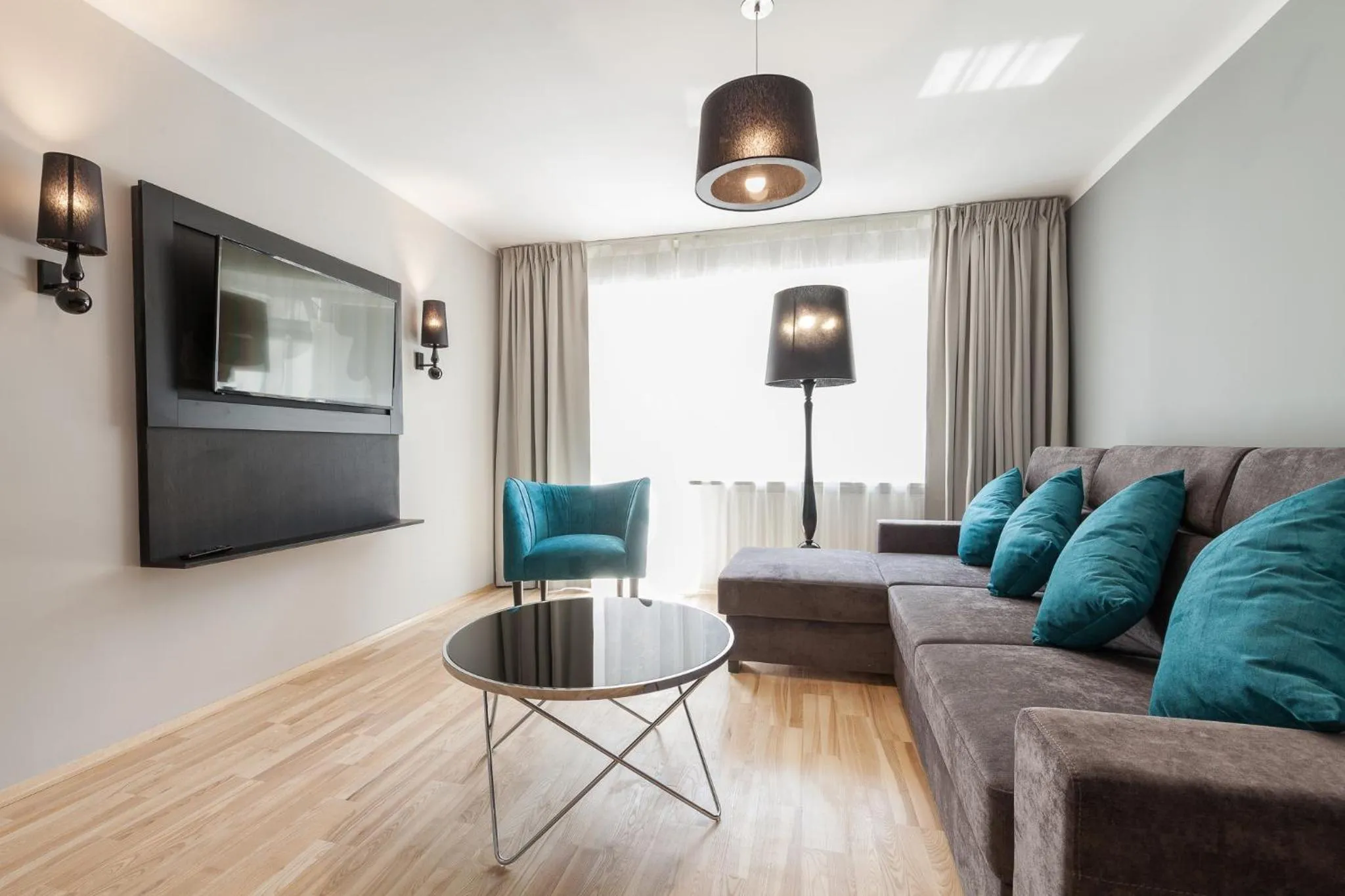 Living room in Apartamenty w Willi Silesia