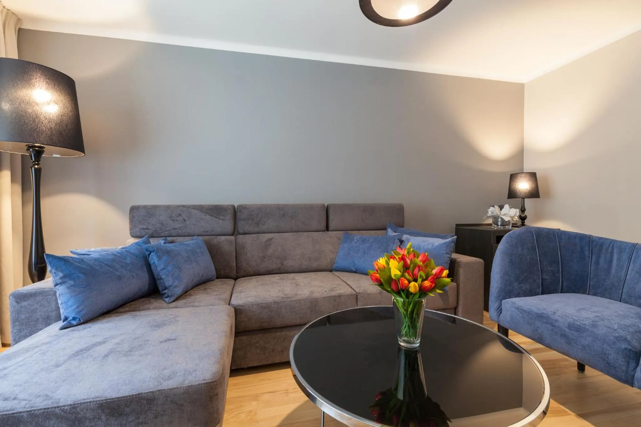Living room in Apartamenty w Willi Silesia