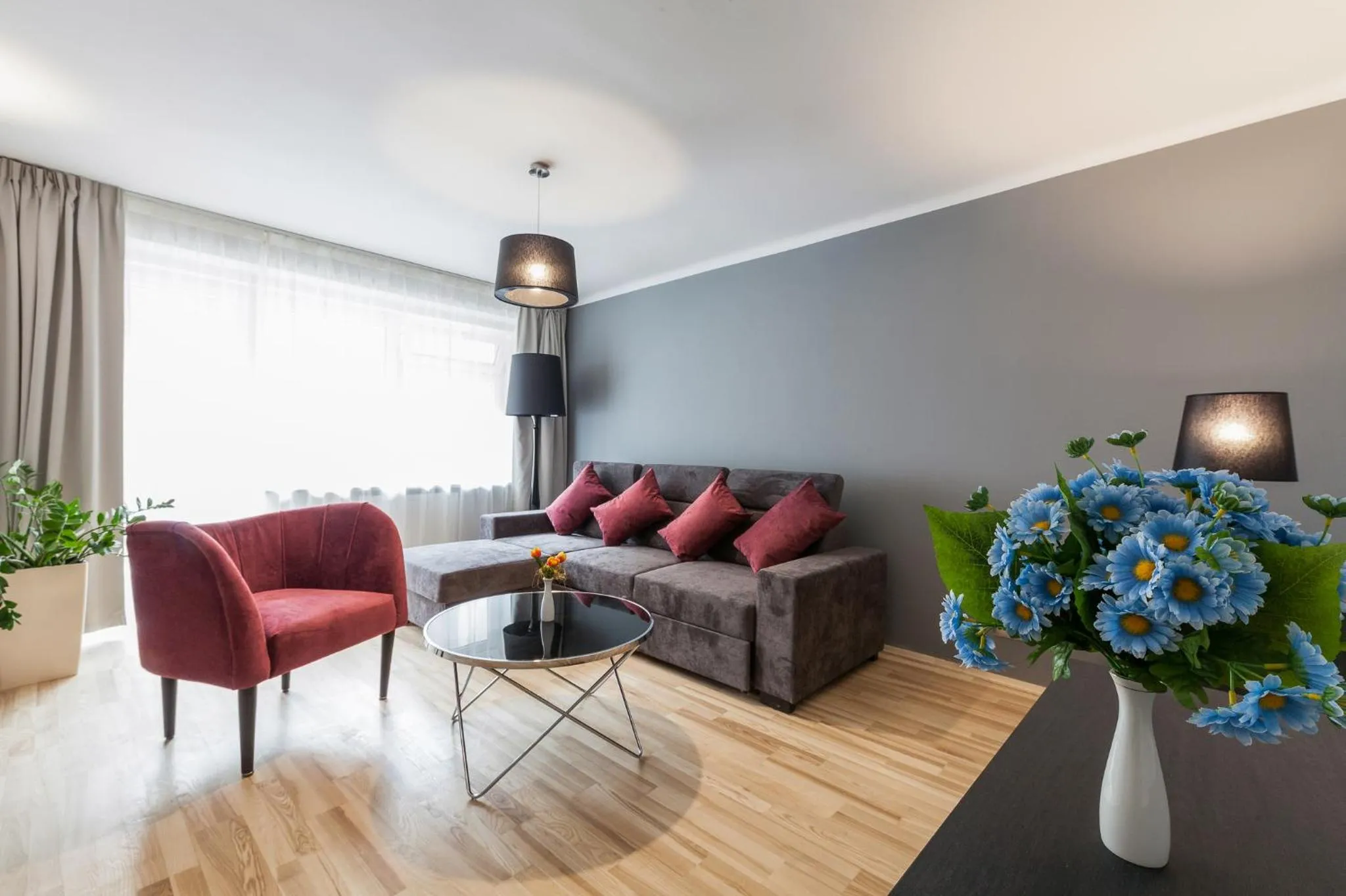 Living room in Apartamenty w Willi Silesia