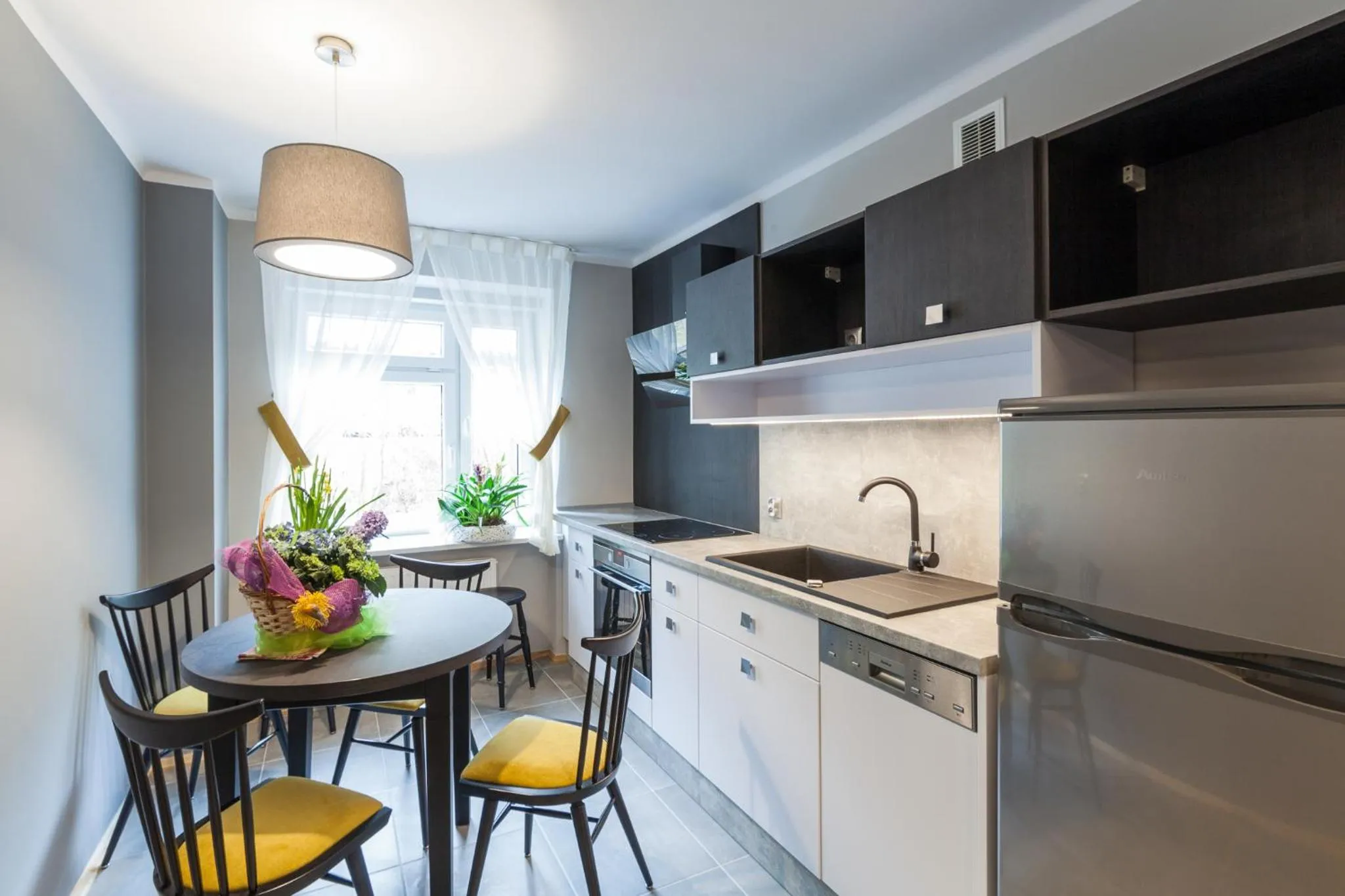 Kitchen or kitchenette in Apartamenty w Willi Silesia