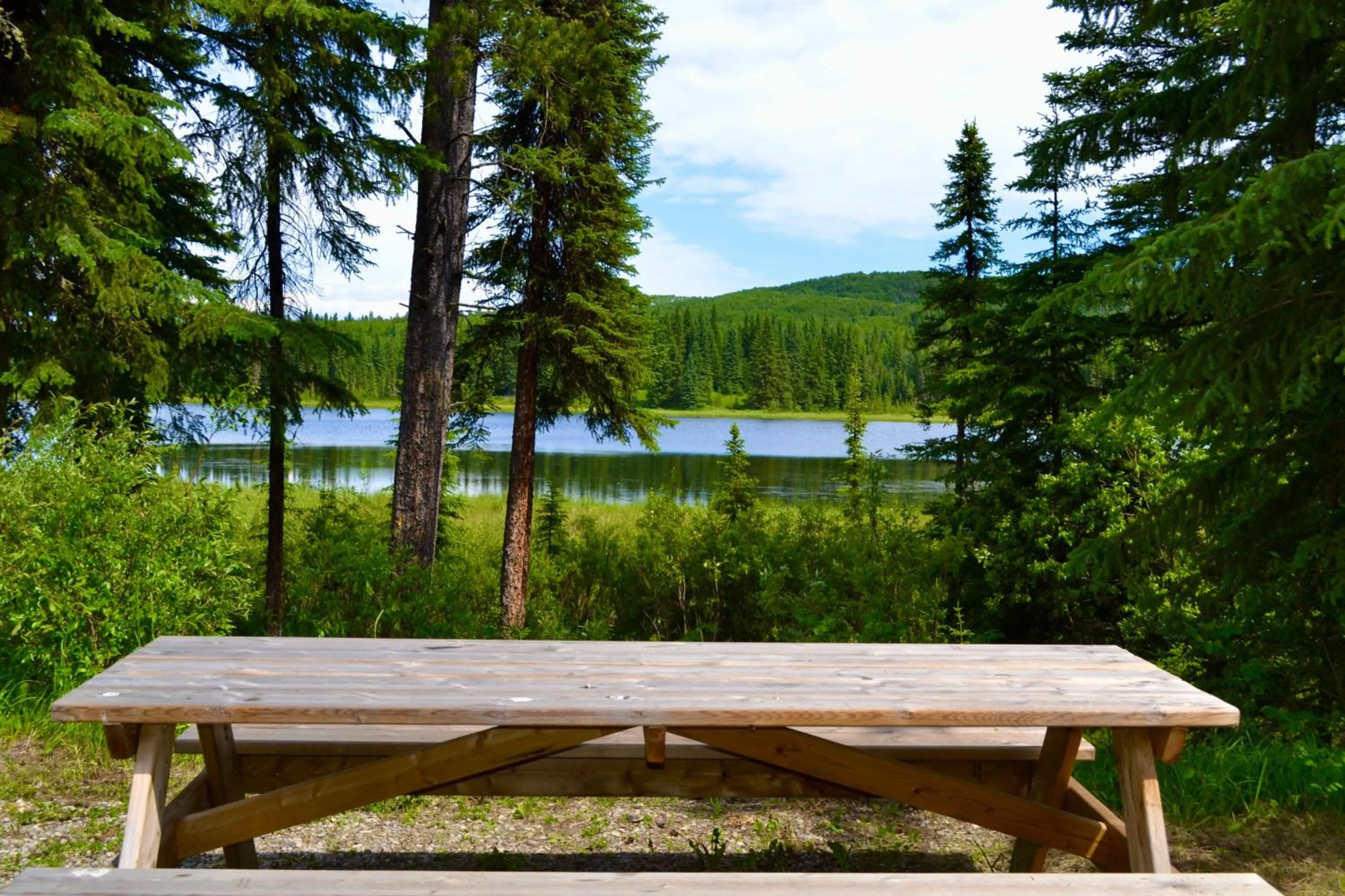 Lake view in Schott's Lake Conference & Resort