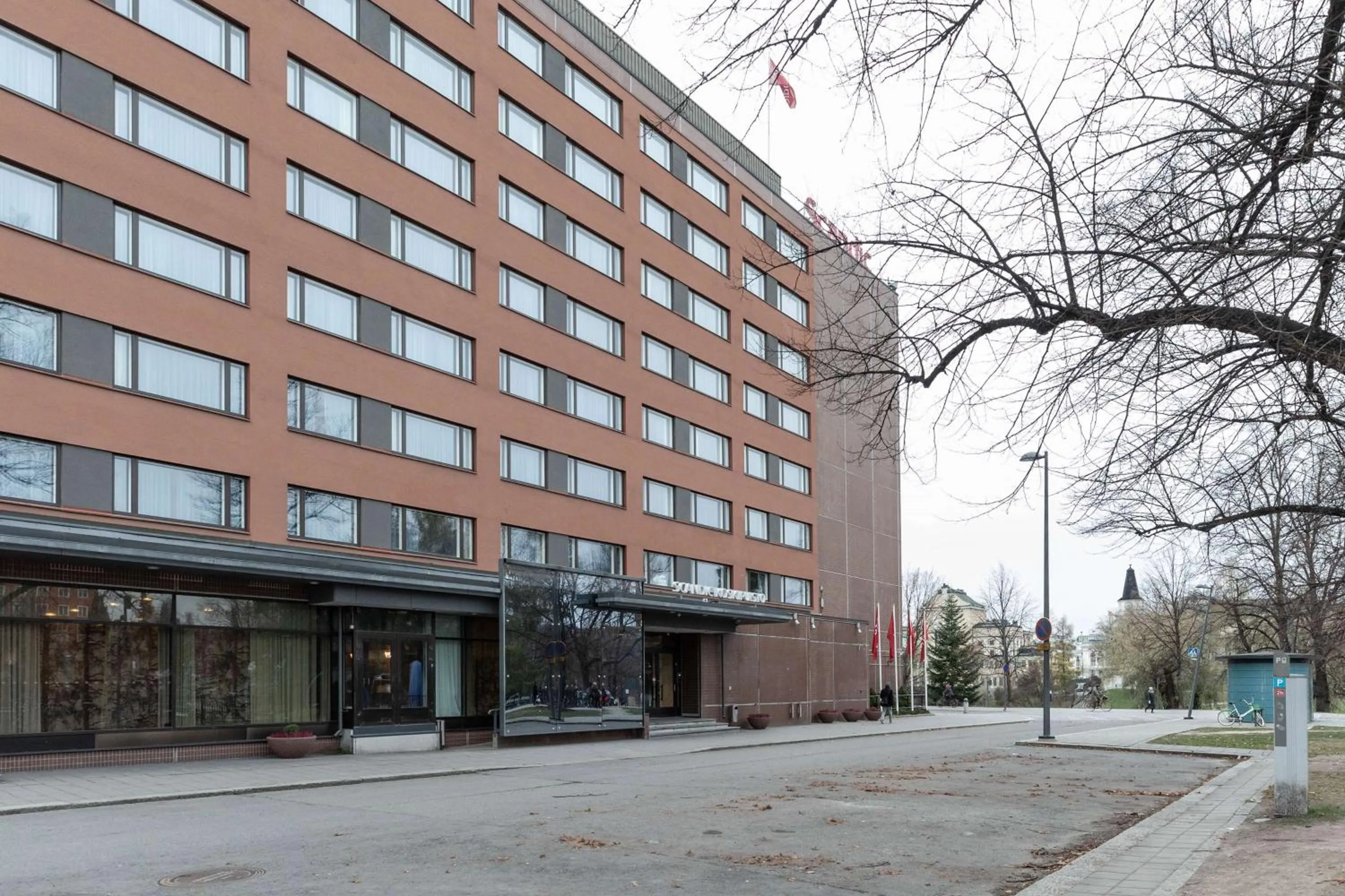 Property building in Scandic Tampere Koskipuisto
