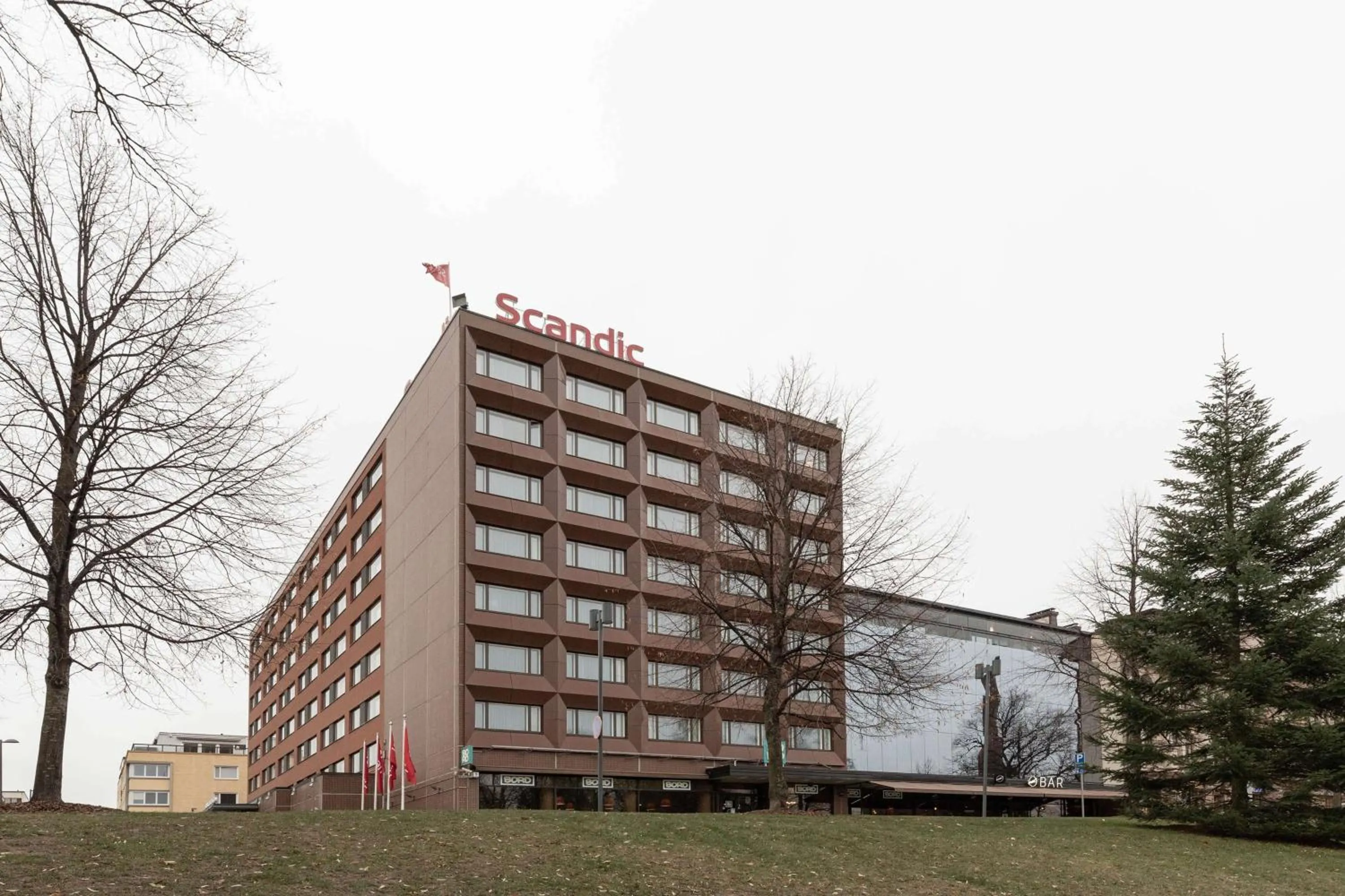 Property building in Scandic Tampere Koskipuisto