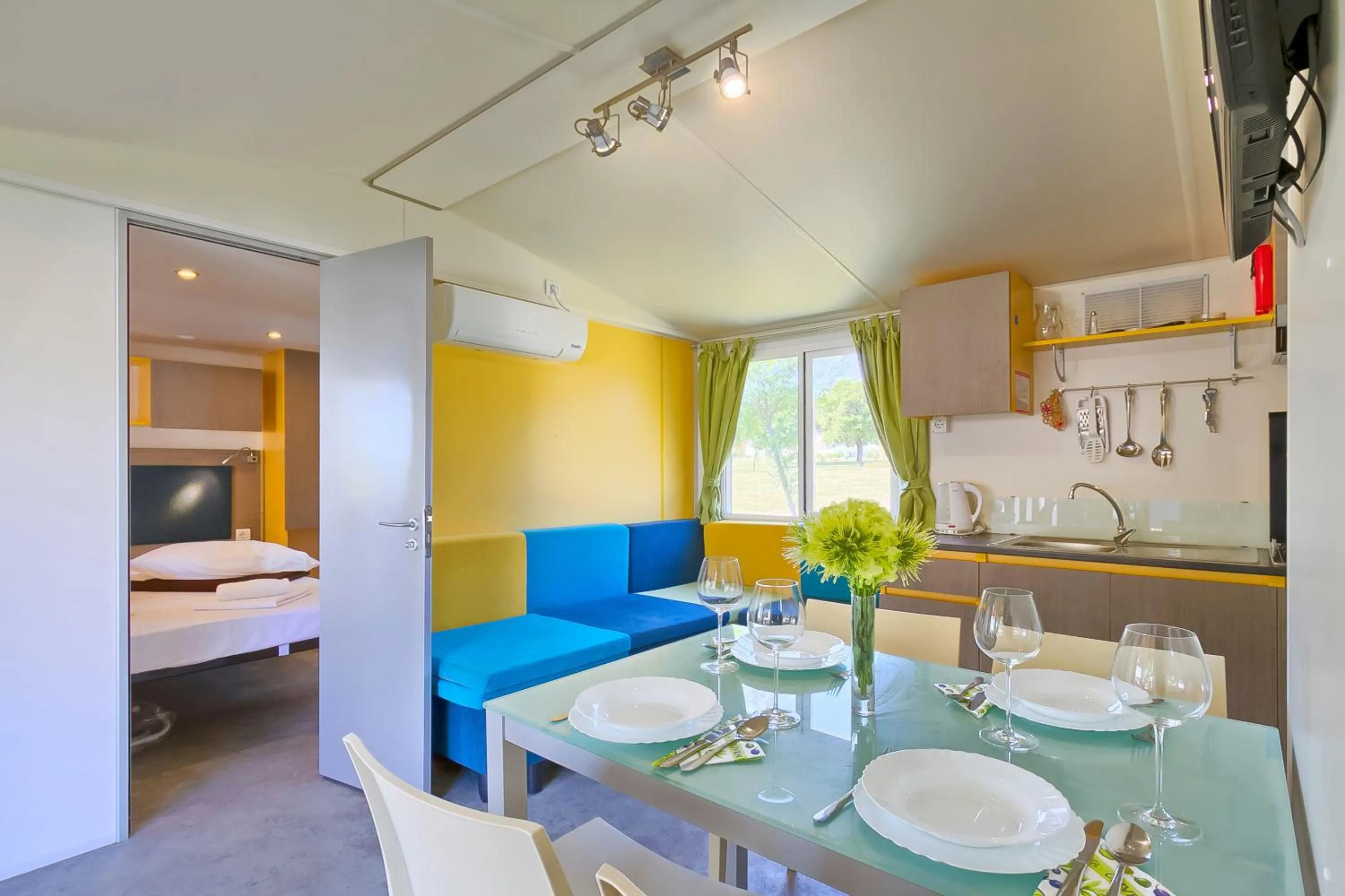 Quality Mobile Homes in Camping Kazela